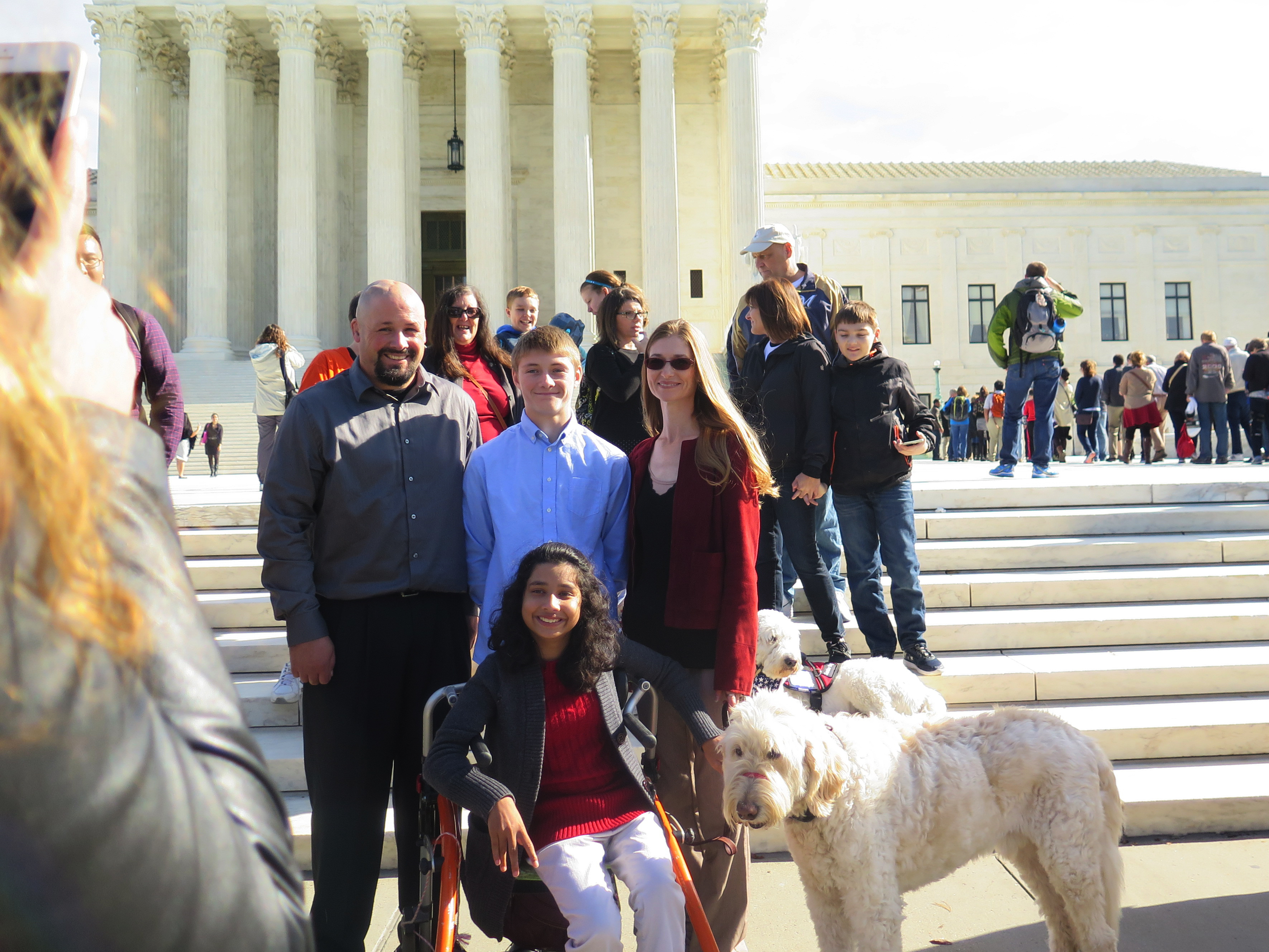 Service dog case draws skepticism from both sides at the Supreme Court