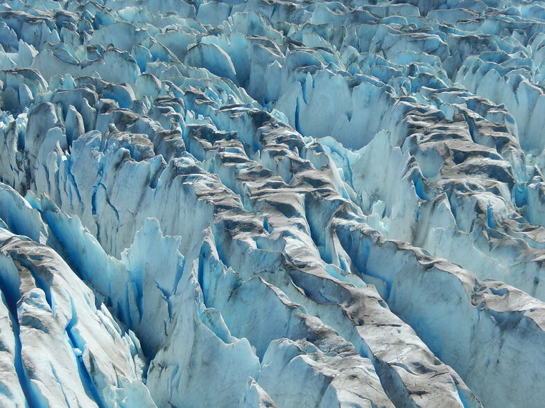 Many glaciers are melting in Alaska. Scientists believe climate change is at work. (Shankar Vedantam/NPR)
