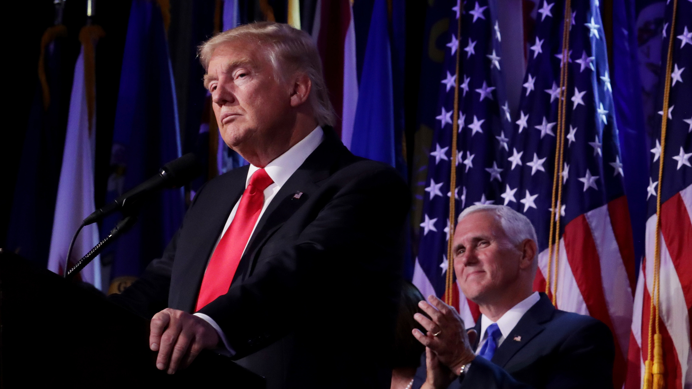 Transcript: Donald Trump Speaks At Victory Rally : NPR