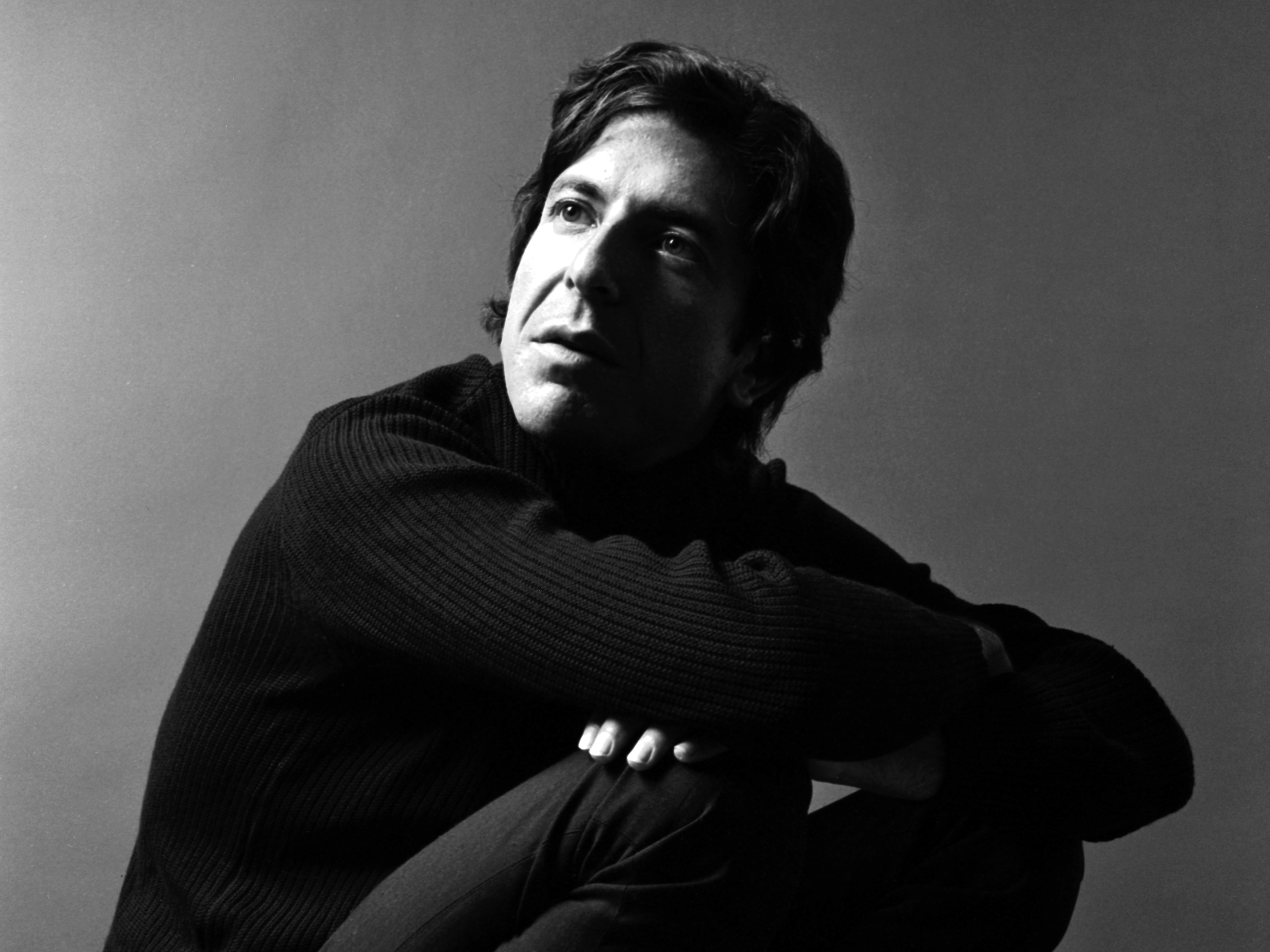 Portrait of singer Leonard Cohen, early 1970s. (Getty Images)