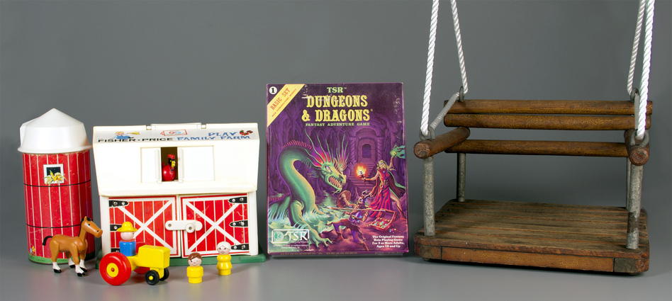 Fisher-Price Little People, the role-playing game Dungeons & Dragons and the simple swing are now in the National Toy Hall of Fame. (The Strong, Rochester, N.Y.)
