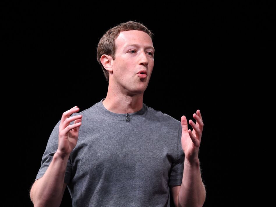 CEO Mark Zuckerberg defended Facebook against criticism that it doesn't vet fake news in its News Feed. (Lluis Gene/AFP/Getty Images)