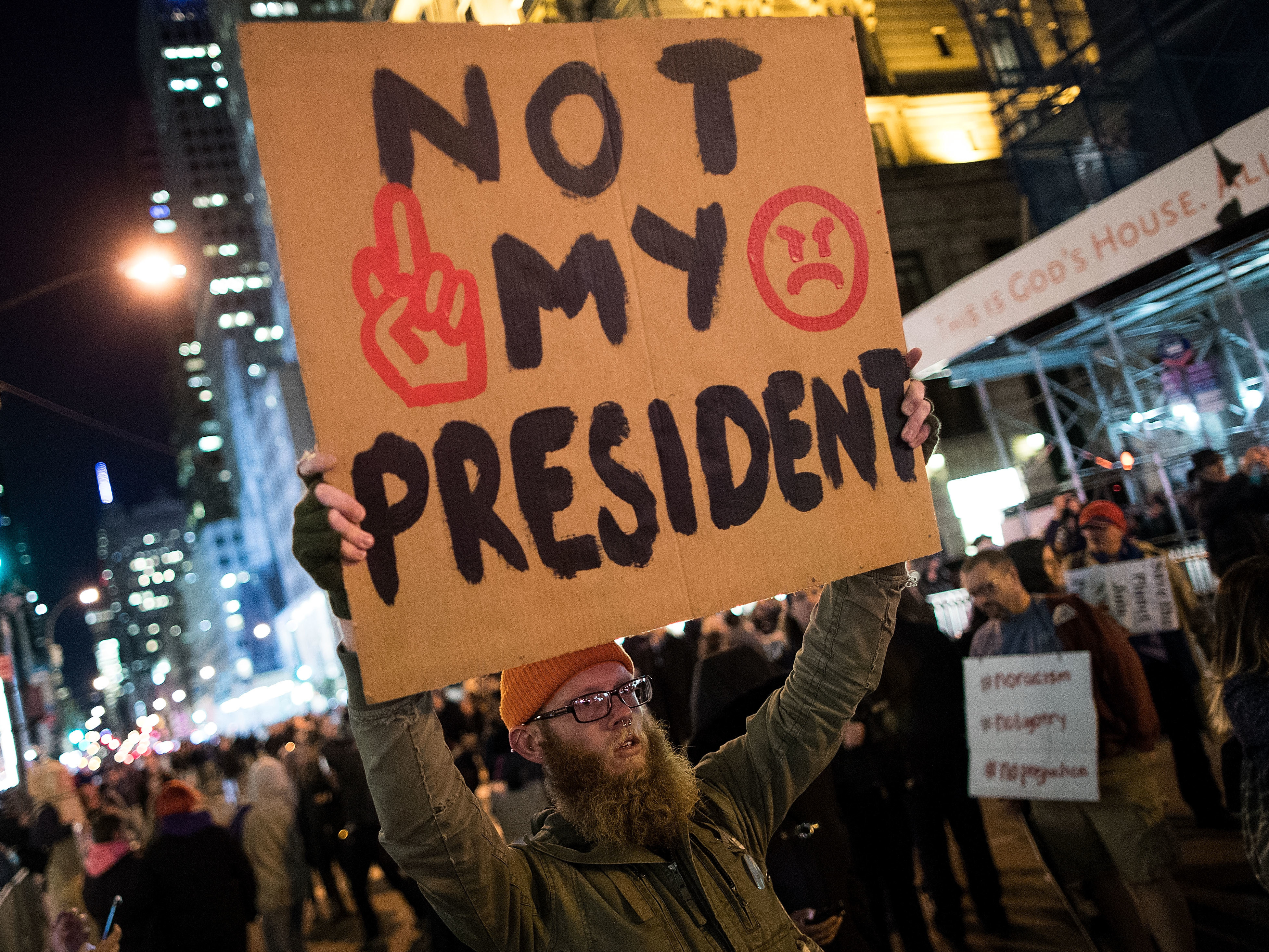 Anti-Trump Demonstrations Continue; Man Shoots Protester In Portland