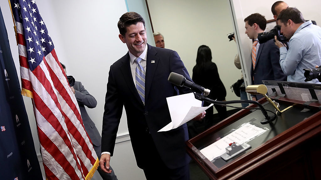 Paul Ryan Re-Nominated By Republicans As House Speaker, Will Work With Donald Trump : NPR