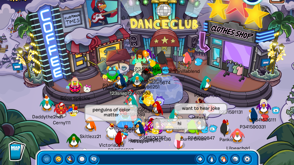 Even kids on Club Penguin staged an anti-Trump protest