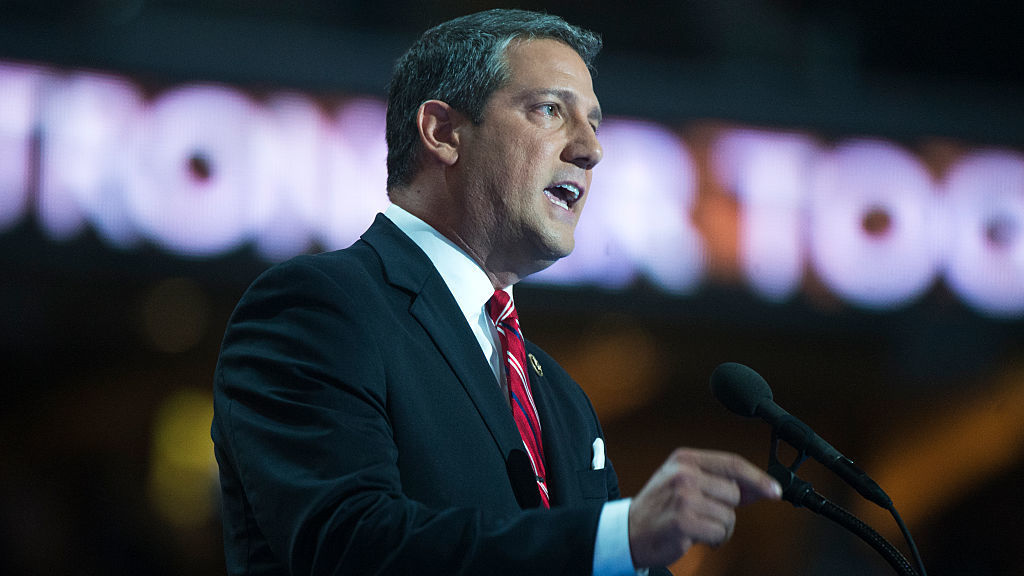 Rep. Tim Ryan, D-Ohio, spoke at the Democratic National Convention in Philadelphia in July. (CQ-Roll Call,Inc.)
