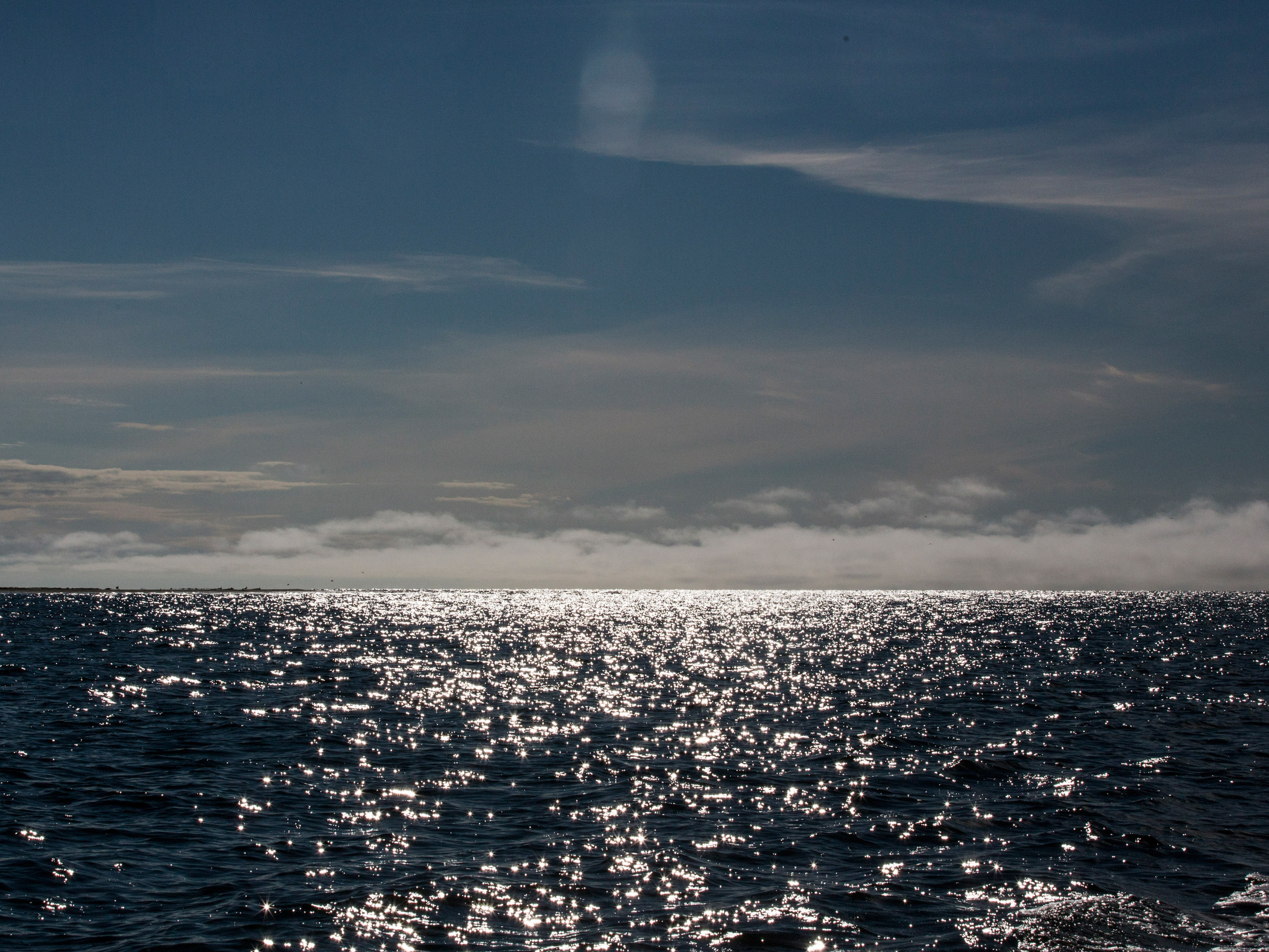 The Chukchi Sea is seen near Shishmaref, Alaska, in July 2015.