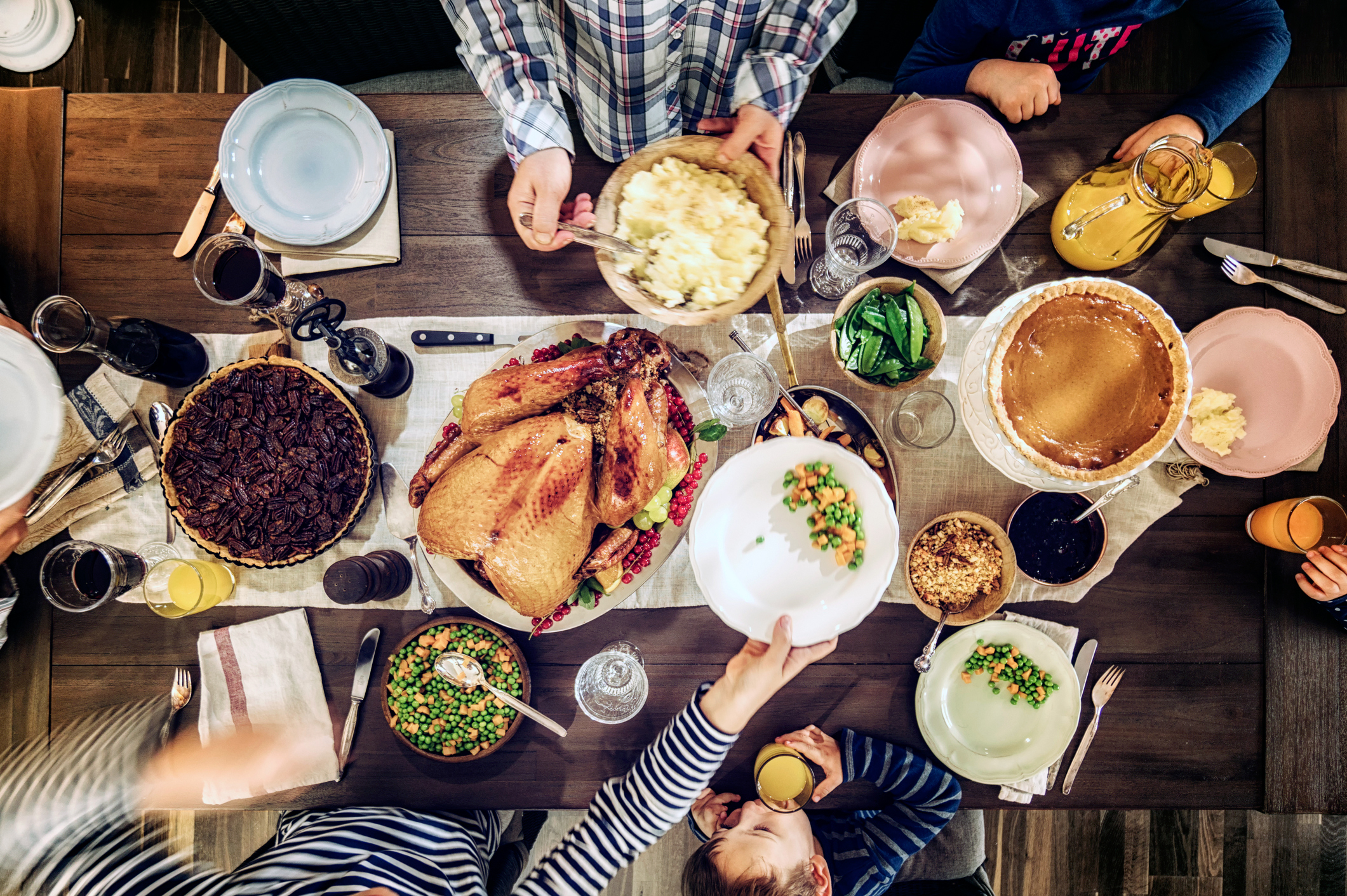 Cooking up a traditional Thanksgiving meal, with stuffed turkey, mashed potatoes, cranberry sauce, vegetables and pumpkin pie is stressful enough. But when a child is vegan or vegetarian, it can ramp up the anxiety. (Getty Images)