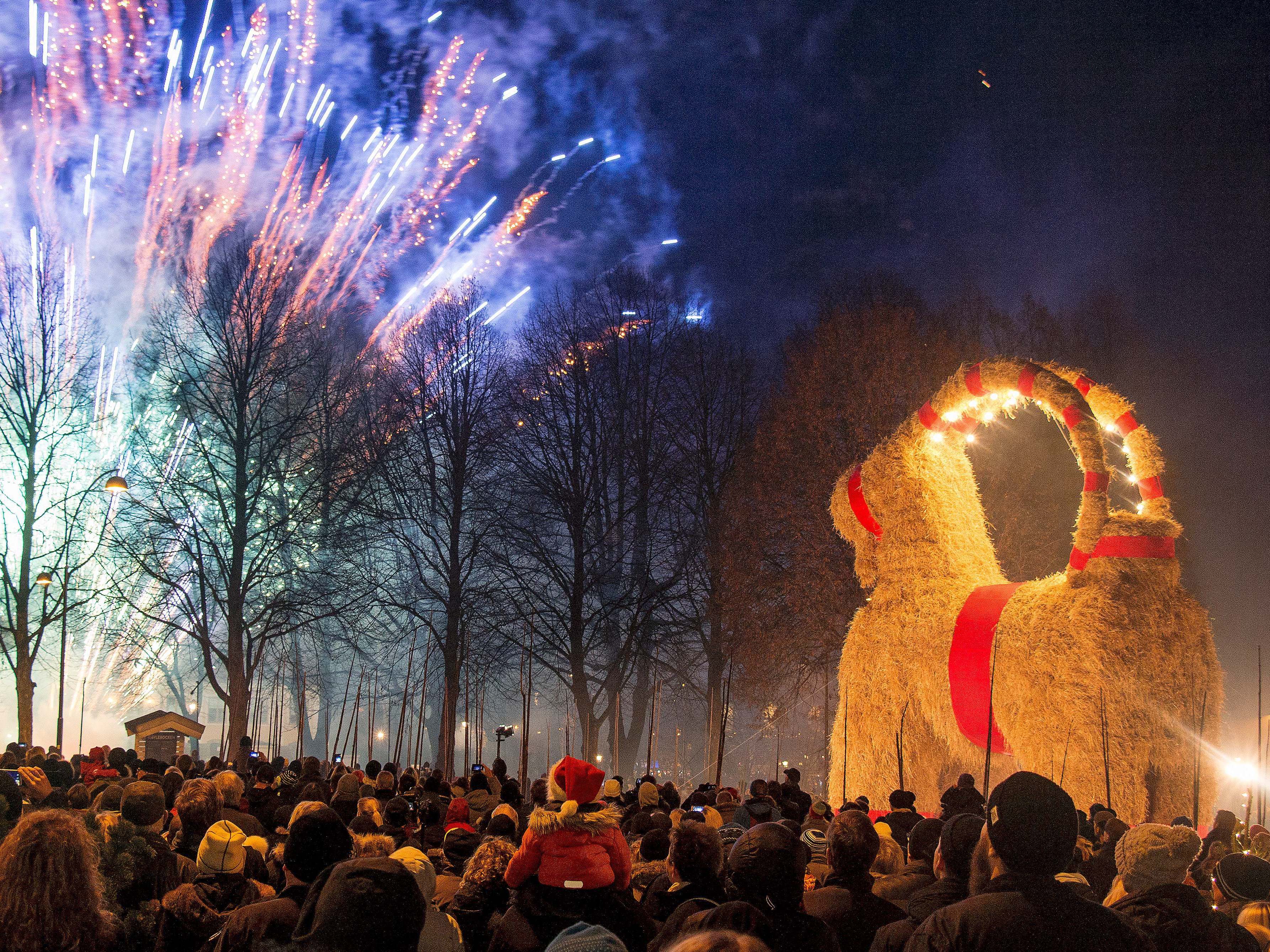 Swedish Revelers Get Their Goat — Again — As Holiday Tradition Meets