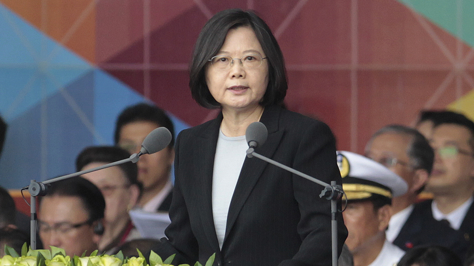 President-elect Donald Trump has spoken with Taiwan's President Tsai Ing-wen, pictured earlier this year, a conversation that may irritate the Chinese government. (Chiang Ying-ying/AP)