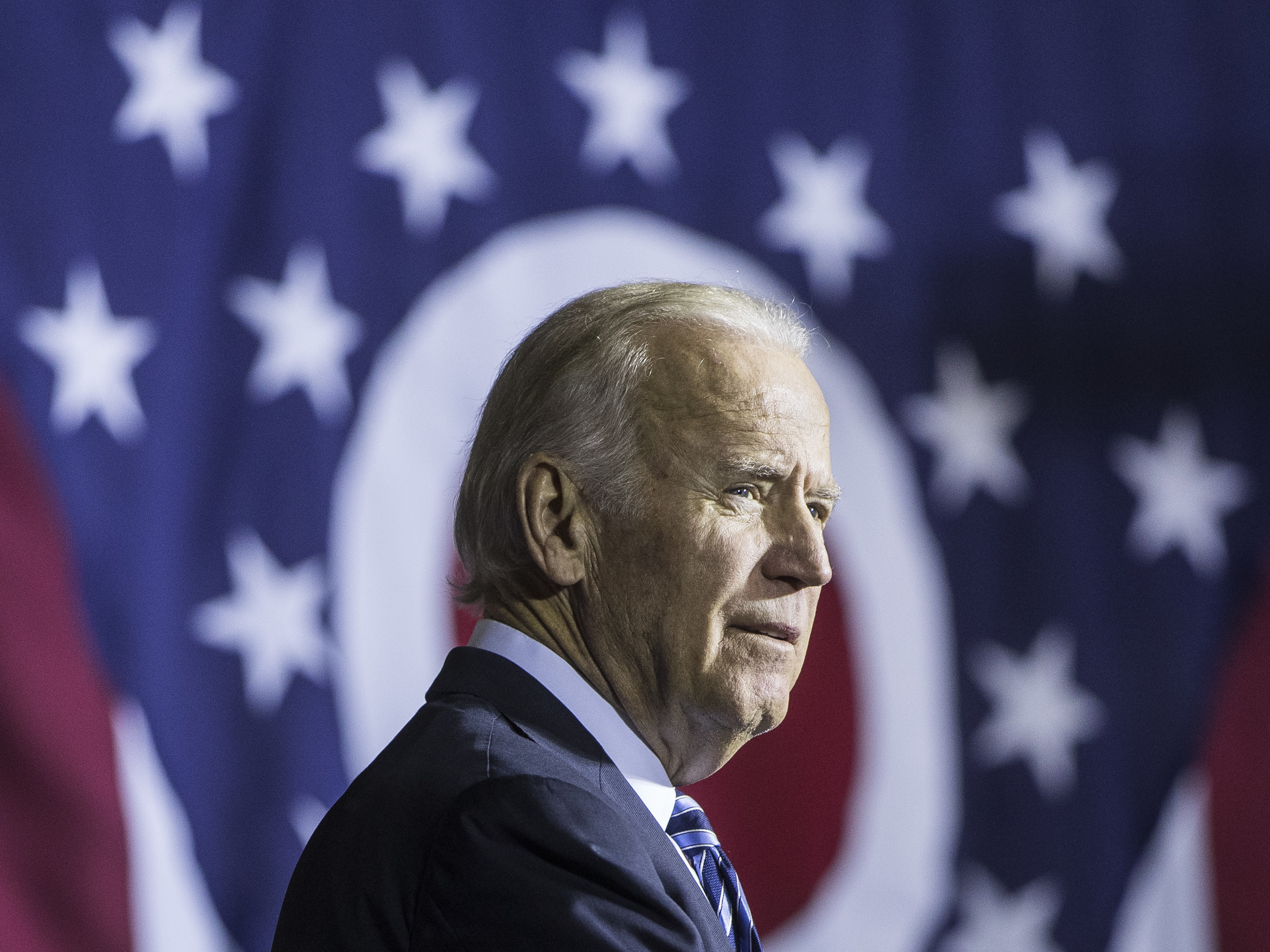 Vice President Joe Biden on the campaign trail for Democratic presidential candidate Hillary Clinton in Dayton, Ohio, in October.