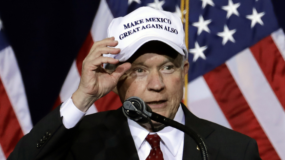 Democrats are warning that Sen. Jeff Sessions, R-Ala., Trump's pick for attorney general, is trying to "rebrand" after failing to be confirmed as a federal judge in 1986 because of racism allegations. (Ross D. Franklin/AP)