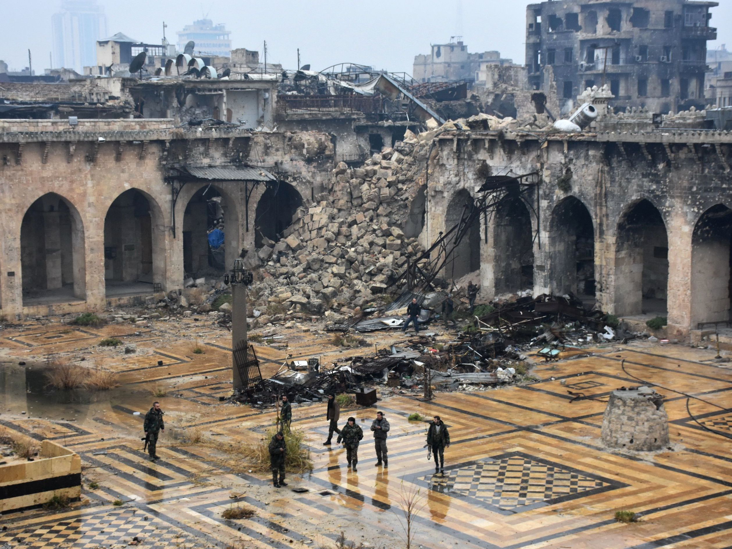 CeaseFire Underway In Aleppo; Civilians Still Trapped In War Zone