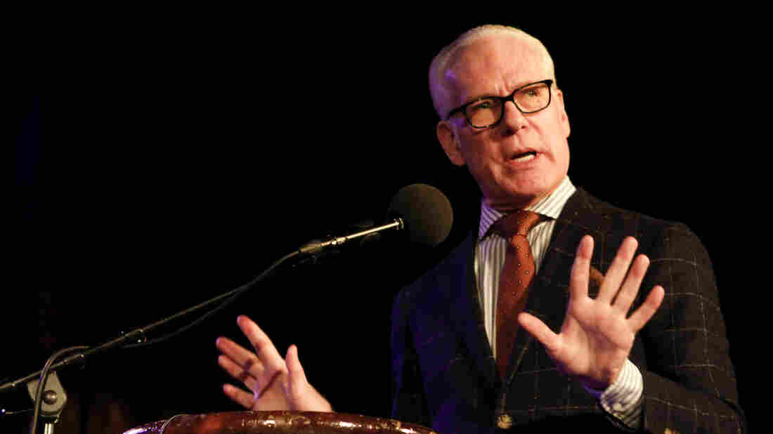 Tim Gunn on Ask Me Another at The Bell House in Brooklyn, New York.