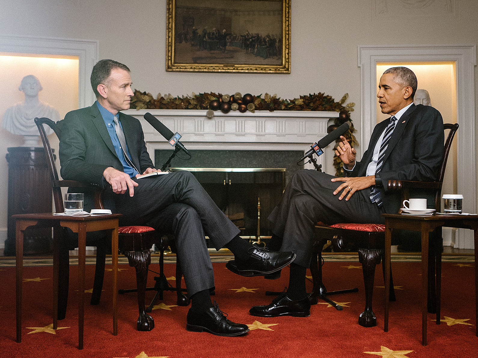 In a wide-ranging interview, NPR's Steve Inskeep asks President Obama about Russian interference in the U.S. election, executive power, the future of the Democratic party and his future role. (NPR)