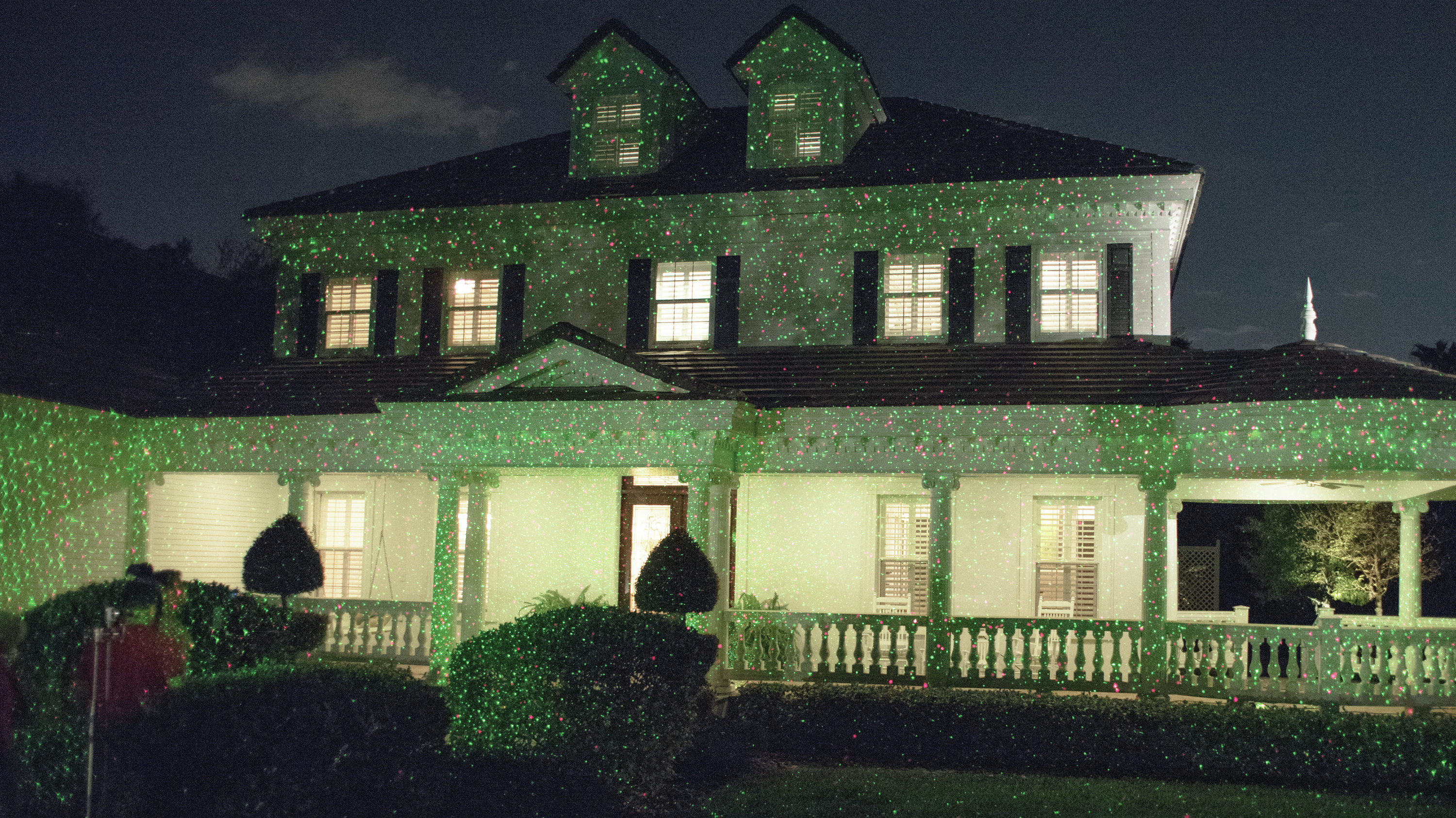 christmas laser lights may reduce falls but purists defend string christmas light laser