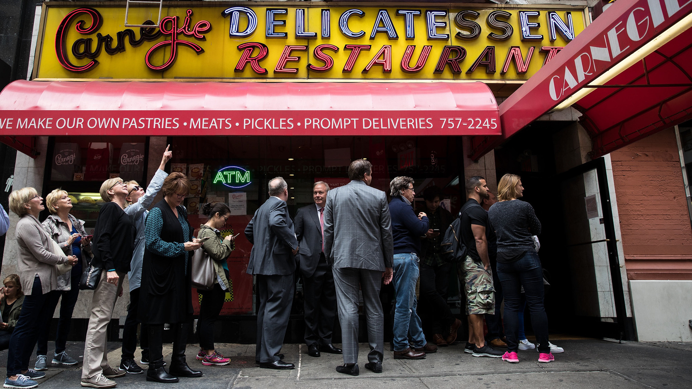 After 8 Decades And Countless Pastrami Sandwiches, New York's Carnegie