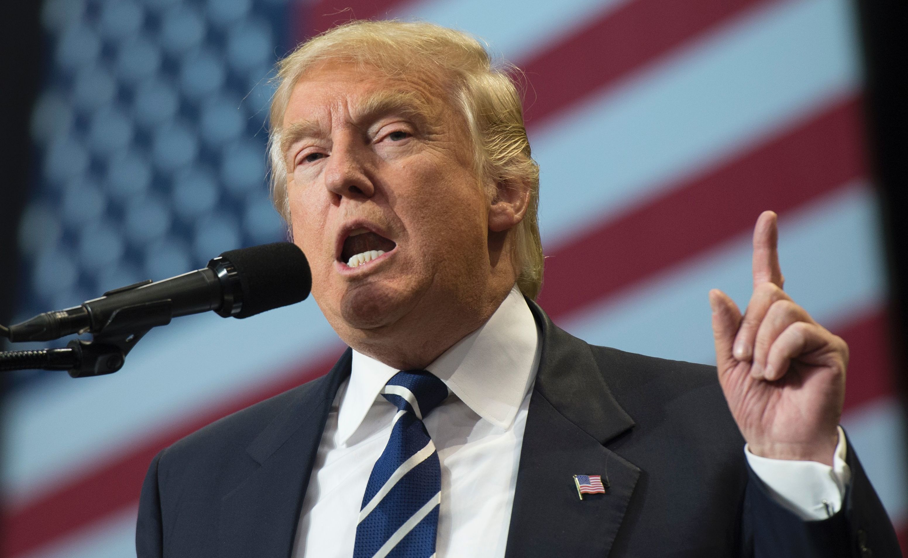 President-elect Donald Trump said he &quot;intends to dissolve&quot; the Donald J. Trump Foundation &quot;to avoid even the appearance of any conflict&quot; with his role as president. (AFP/Getty Images)