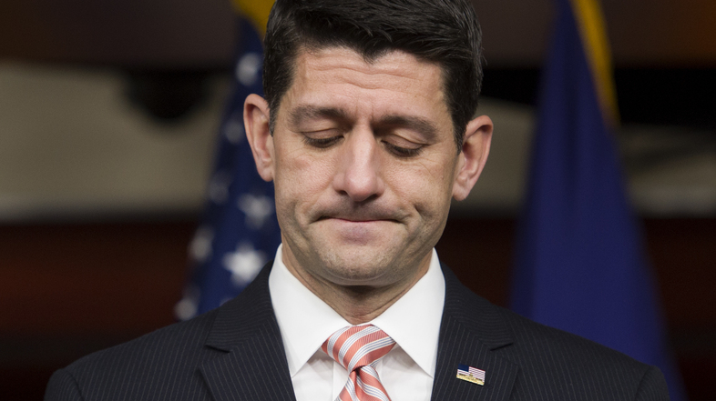House Speaker Paul Ryan and the House GOP backed away from a proposal to weaken the Office of Congressional Ethics after a backlash, including from President-elect Trump. (Cliff Owen/AP)