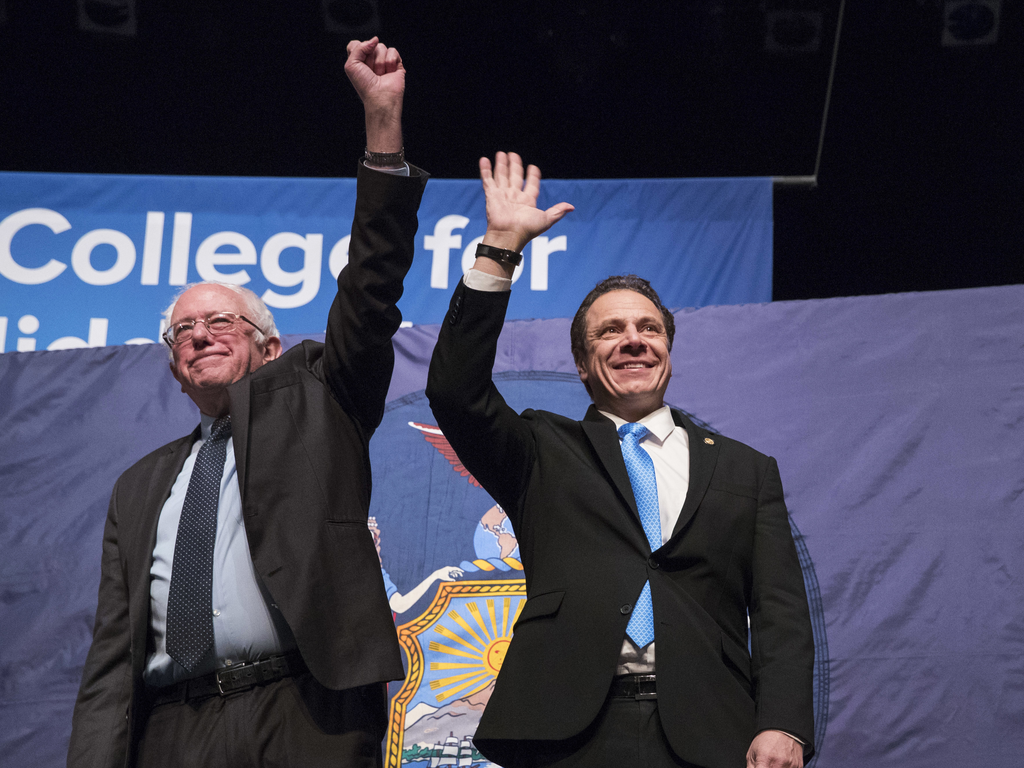 New York governor proposes free college for lower-income students