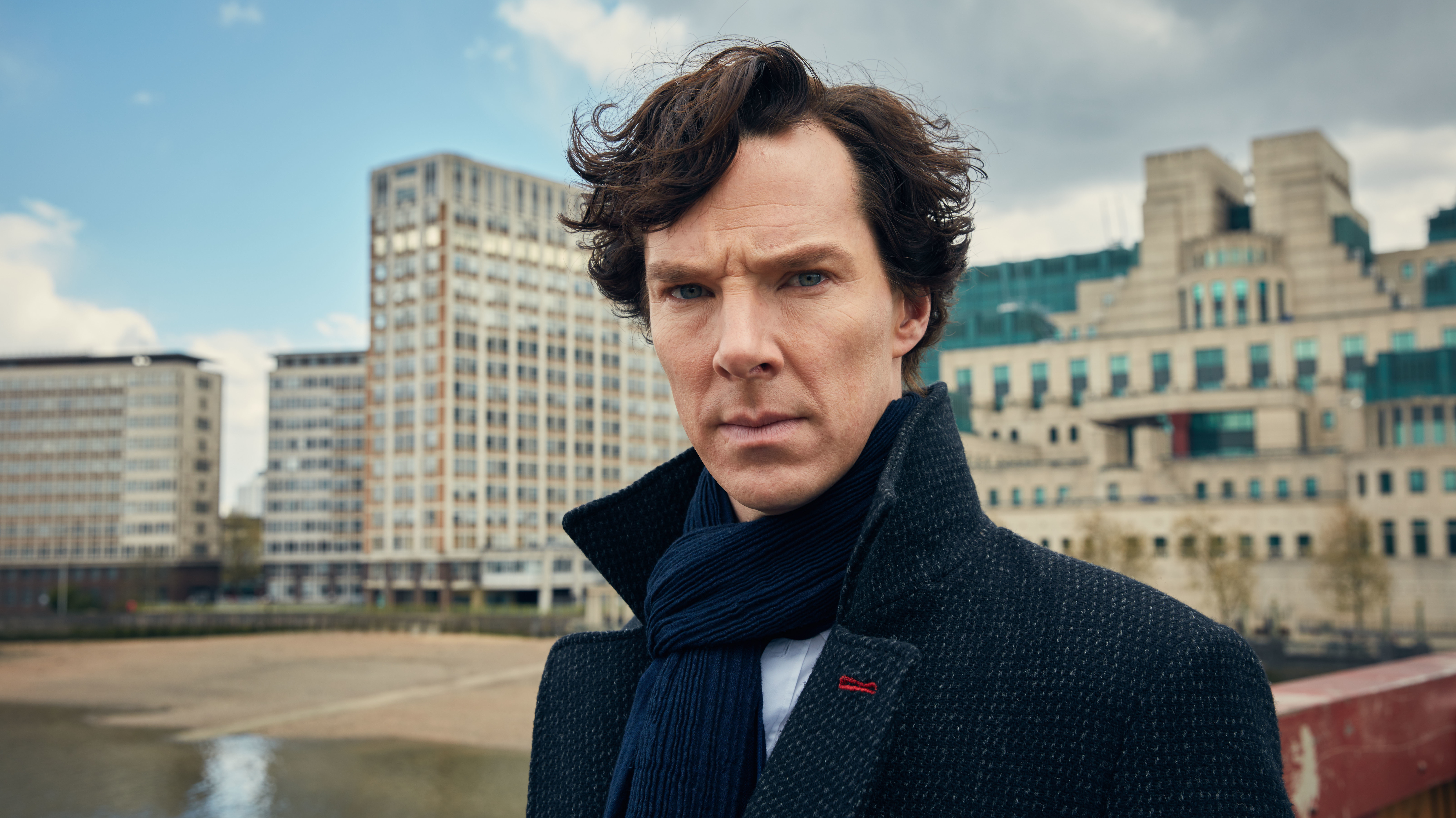 Benedict Cumberbatch plays the famed detective on Masterpiece Mystery! presents <em>Sherlock. </em> (Hartswood Films 2016 and Masterpiece)