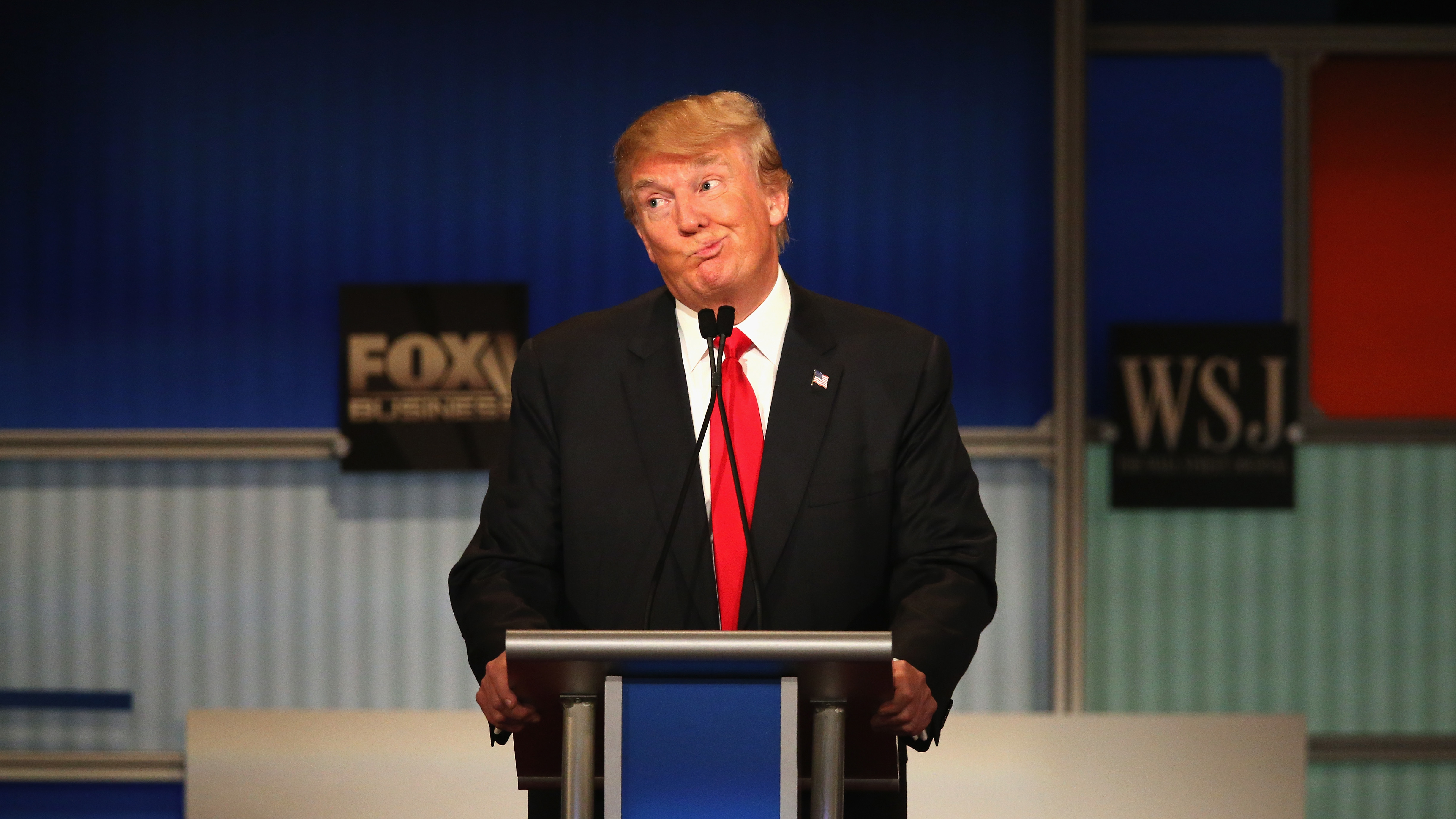 Trump ended Tuesday with a tweet proclaiming, &quot;FAKE NEWS - A TOTAL POLITICAL WITCH HUNT!&quot; (Getty Images)