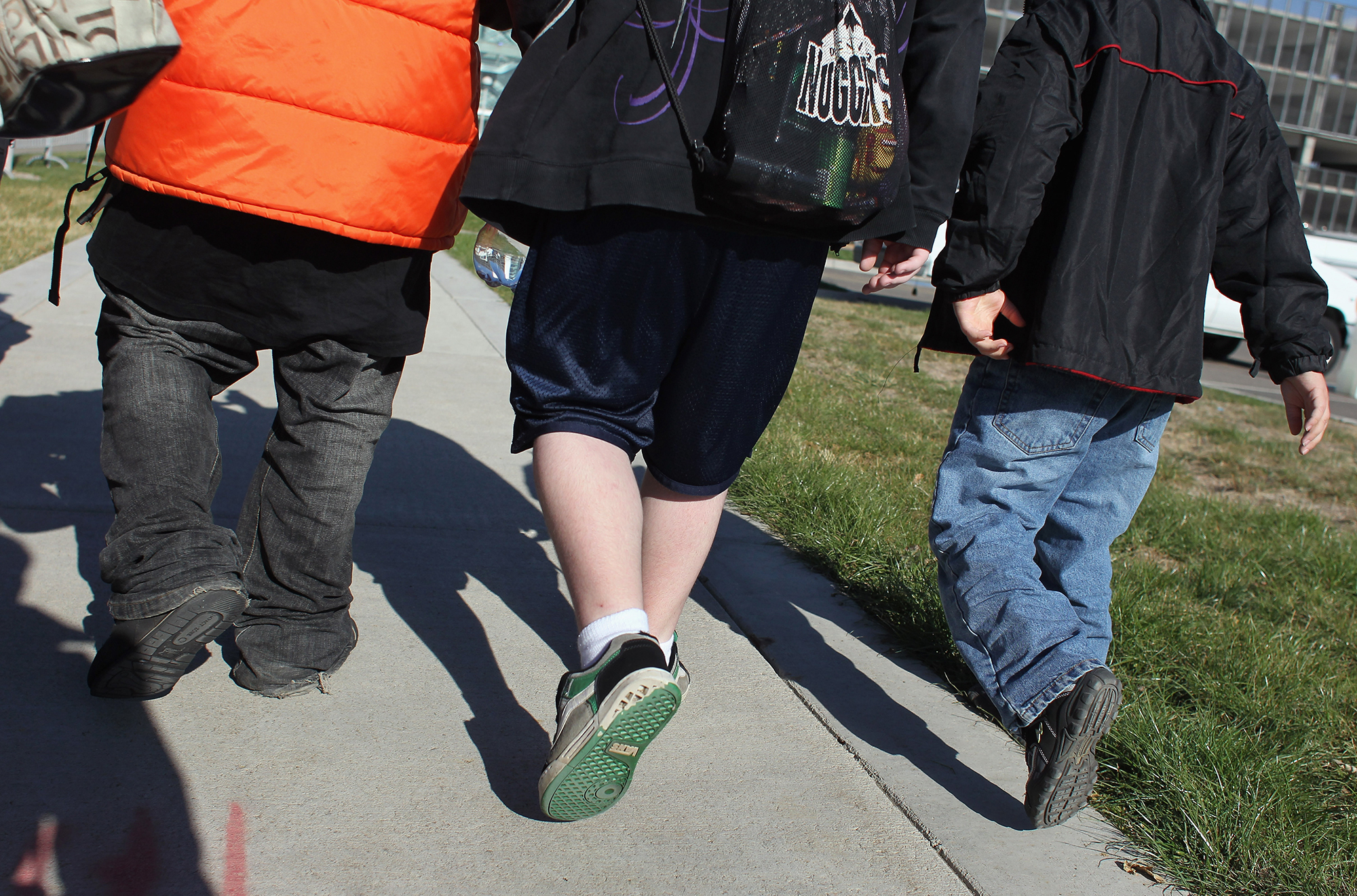 Whatever their size, kids and teens benefit from exercise, abundant research confirms. And exercising with friends is almost always more fun than on your own. (Getty Images)