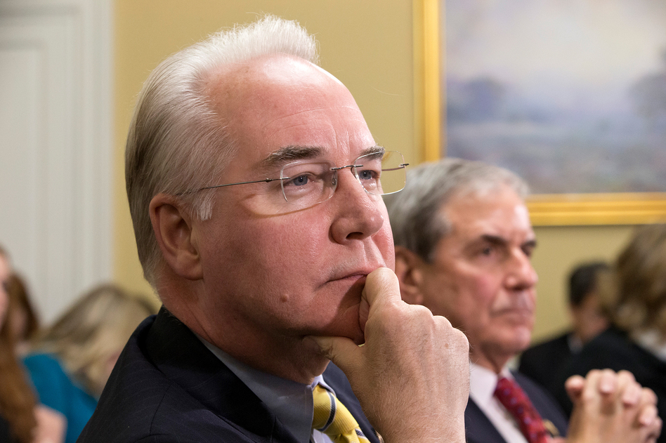 Rep. Tom Price, R-Ga., has said that the Affordable Care Act interferes with physicians' medical decisions. (J. Scott Applewhite/AP)