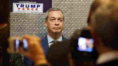 Trump's Kindred Spirit, U.K.'s Nigel Farage, Will Be An Honored Guest Friday