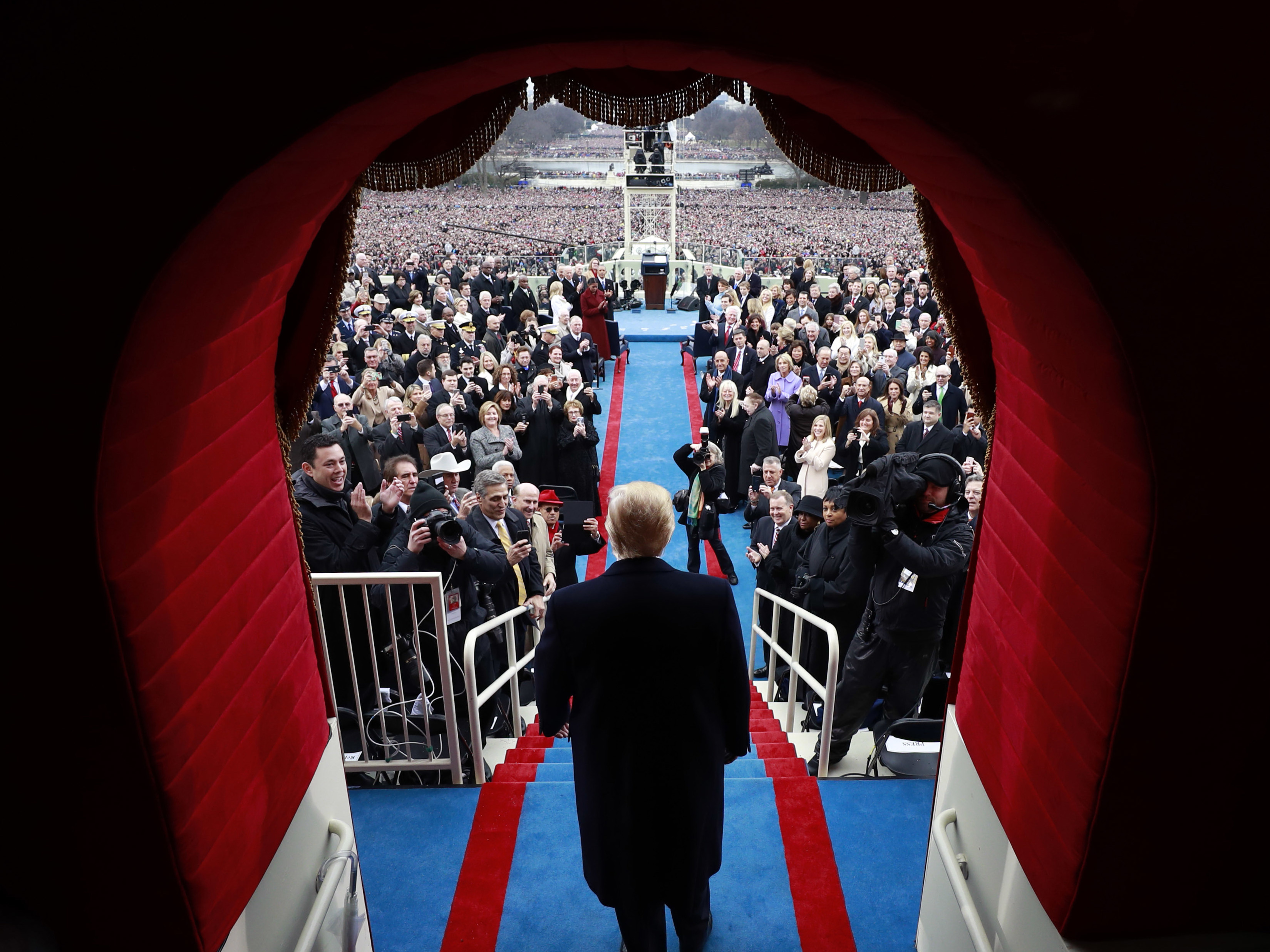 In Inaugural Address, Trump Decries 'Carnage' And Promises 'America First'
