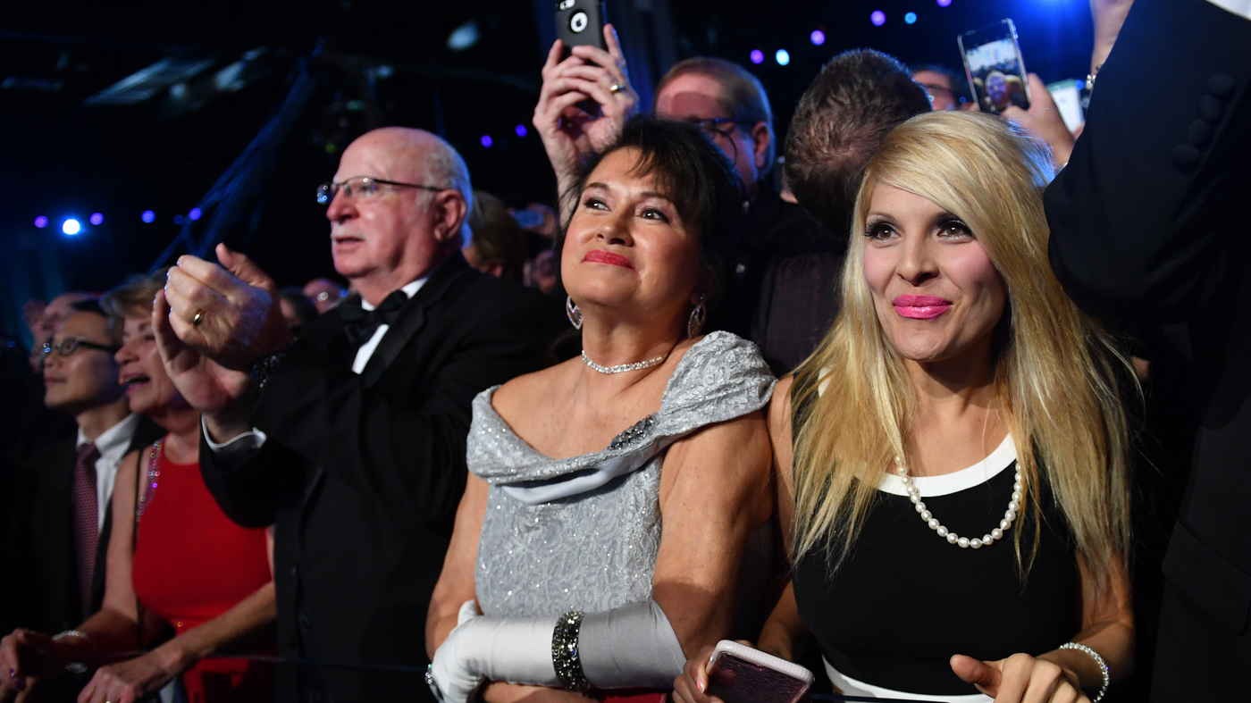 PHOTOS Trump Ends Inauguration Day His Way, With Dances At 3 Balls NPR