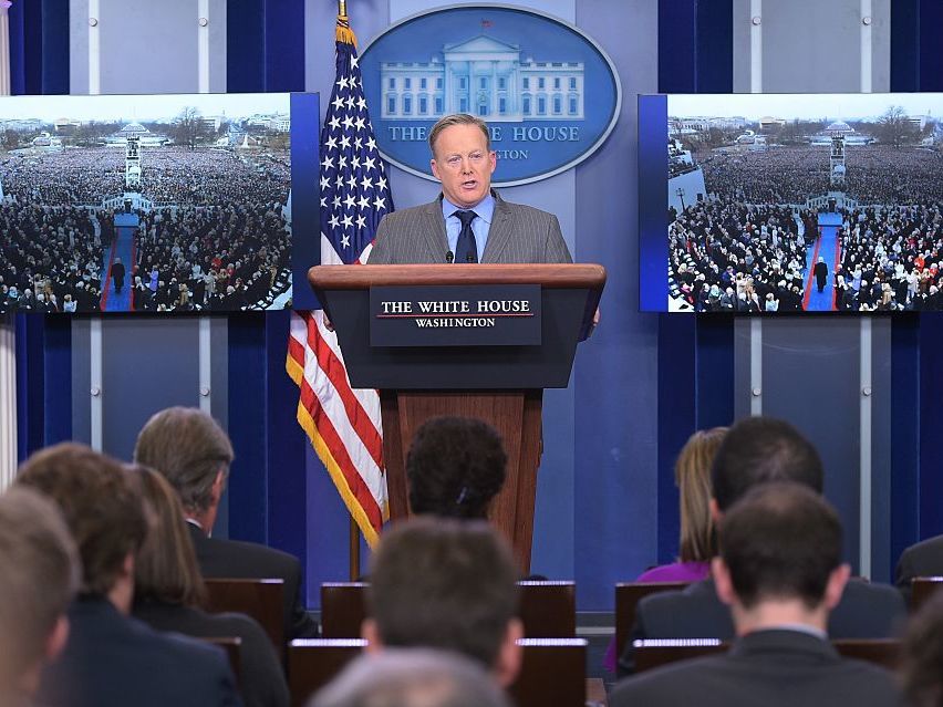 Trump Administration Goes To War With The Media Over Inauguration Crowd Size