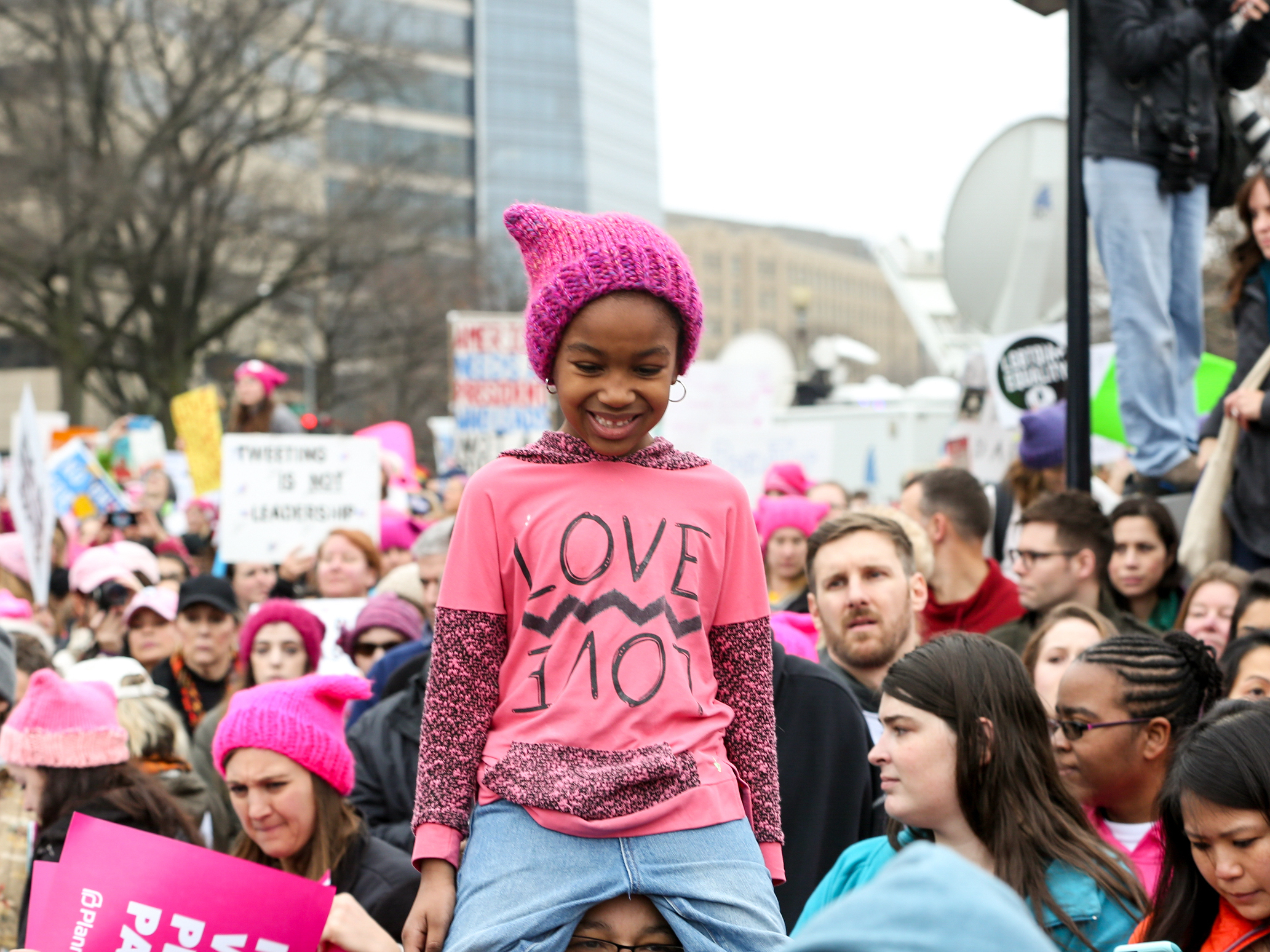 Women's March Floods Washington, Sparking Rallies Worldwide