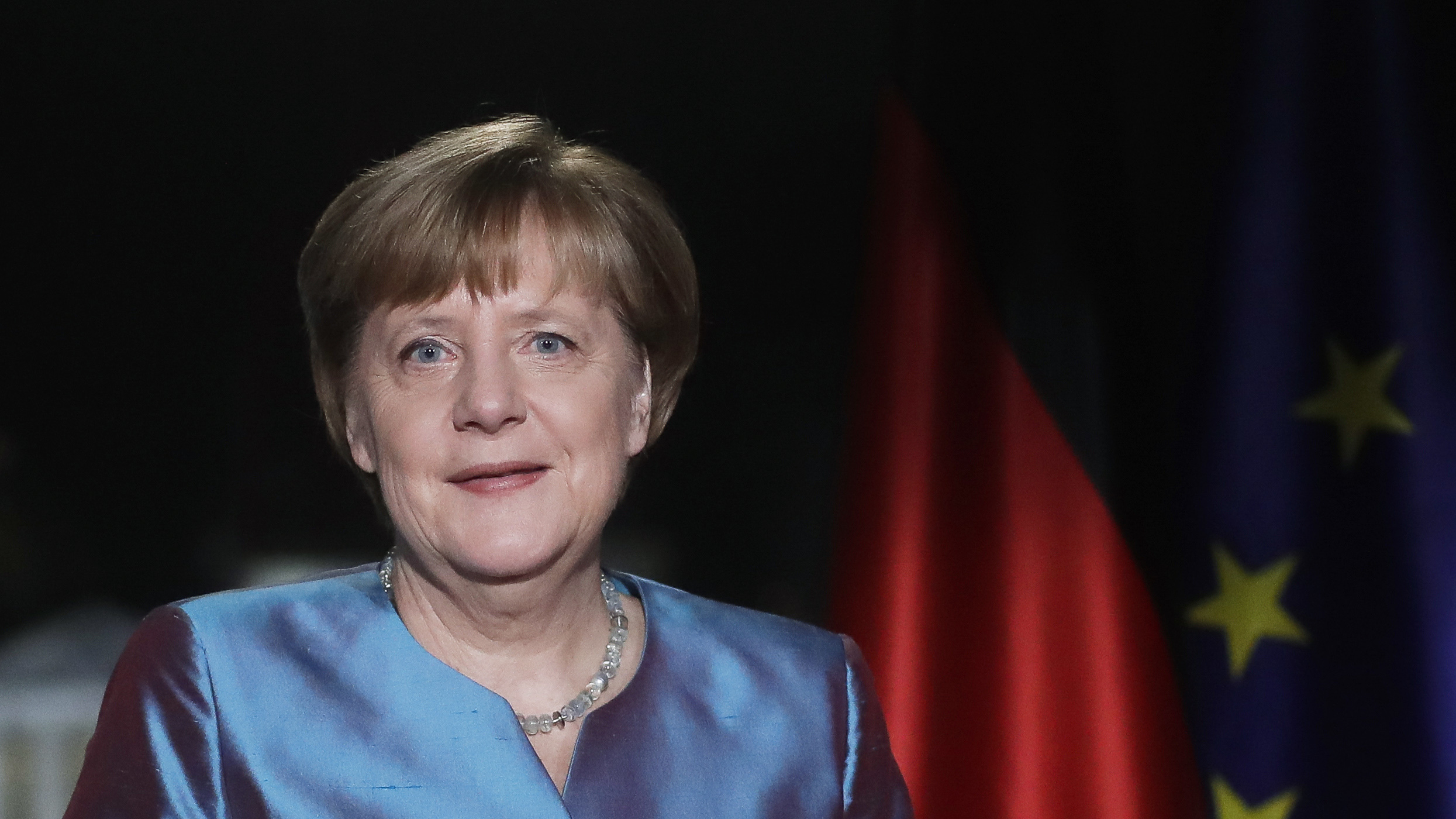 German Chancellor Angela Merkel