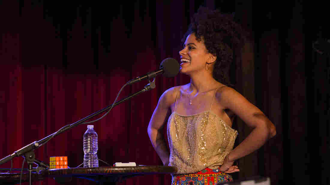 Zazie Beetz on Ask Me Another.