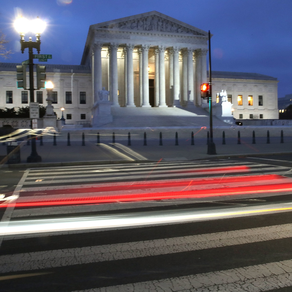 To be confirmed to the Supreme Court, President Trump's nominee has to pass a vote in the Senate Judiciary Committee and in the full Senate. (Mark Wilson/Getty Images)