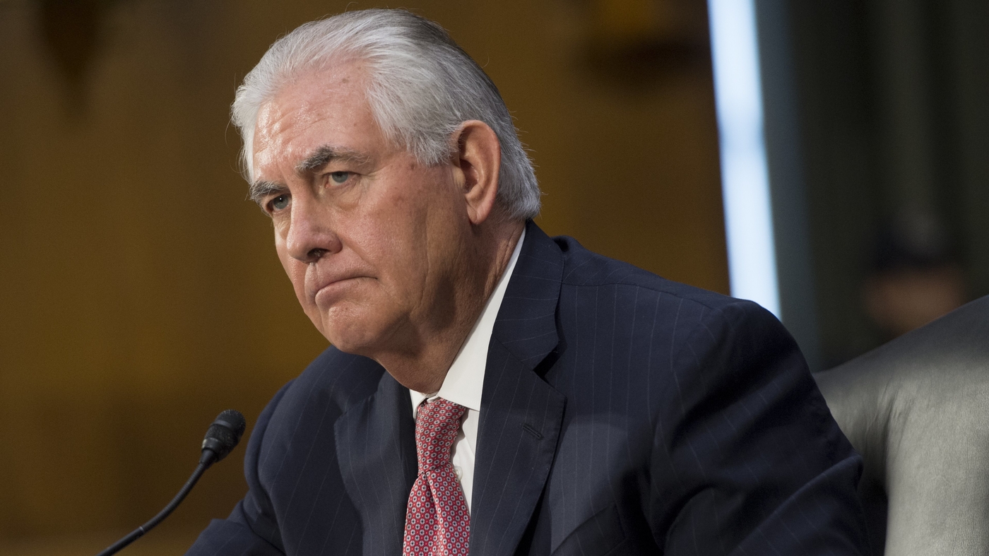 Former Exxon Mobil CEO Rex Tillerson Confirmed As Trump's Secretary Of  State : NPR
