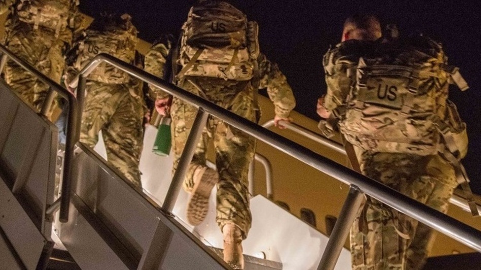 Soldiers from the 36th Infantry Division deployed to Afghanistan to help train and advise that country's military. The top U.S. commander in Afghanistan says thousands more such troops are needed there. (Maj. Randall Stillinger/U.S. Army)