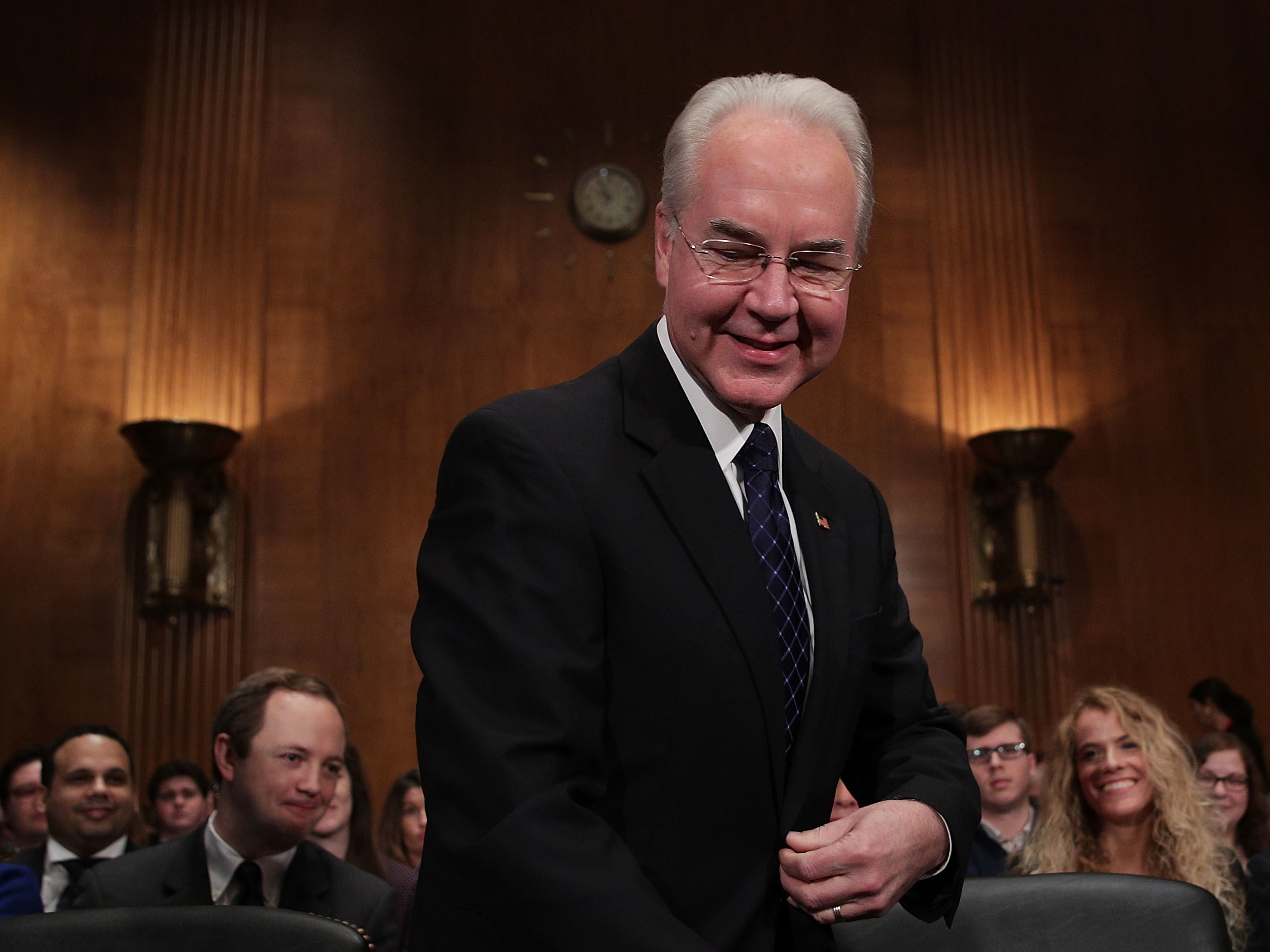 Tom Price Confirmed As Secretary Of Health And Human Services