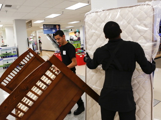 While Presidents Day is a time to think of America's commanders in chief, it is also a time when many stores have mattress sales. (Bloomberg via Getty Images)