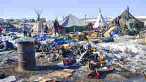 Dakota Access Pipeline Protesters Clean Up As Deadline Looms