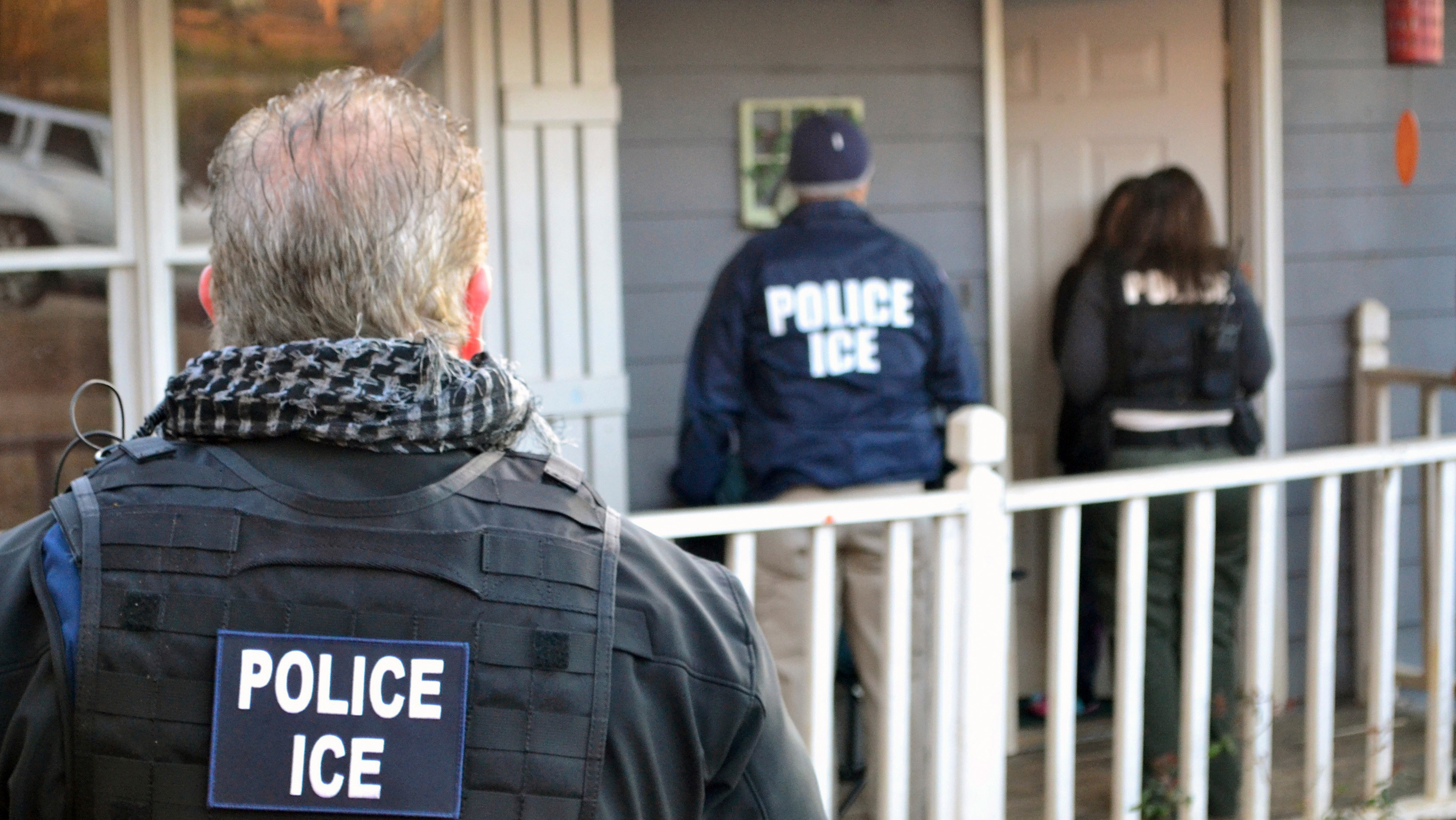 U.S. Immigration and Customs Enforcement arrested 680 people during the first week of February. The memos call for 10,000 more ICE officers and agents as well as 5,000 more agents at U.S. Customs and Border Protection.