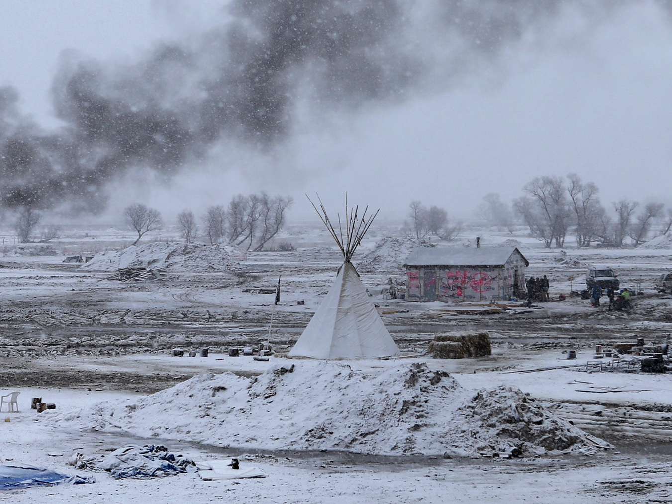 Protesters Leave Dakota Access Pipeline Area; Some Stay And Are Arrested