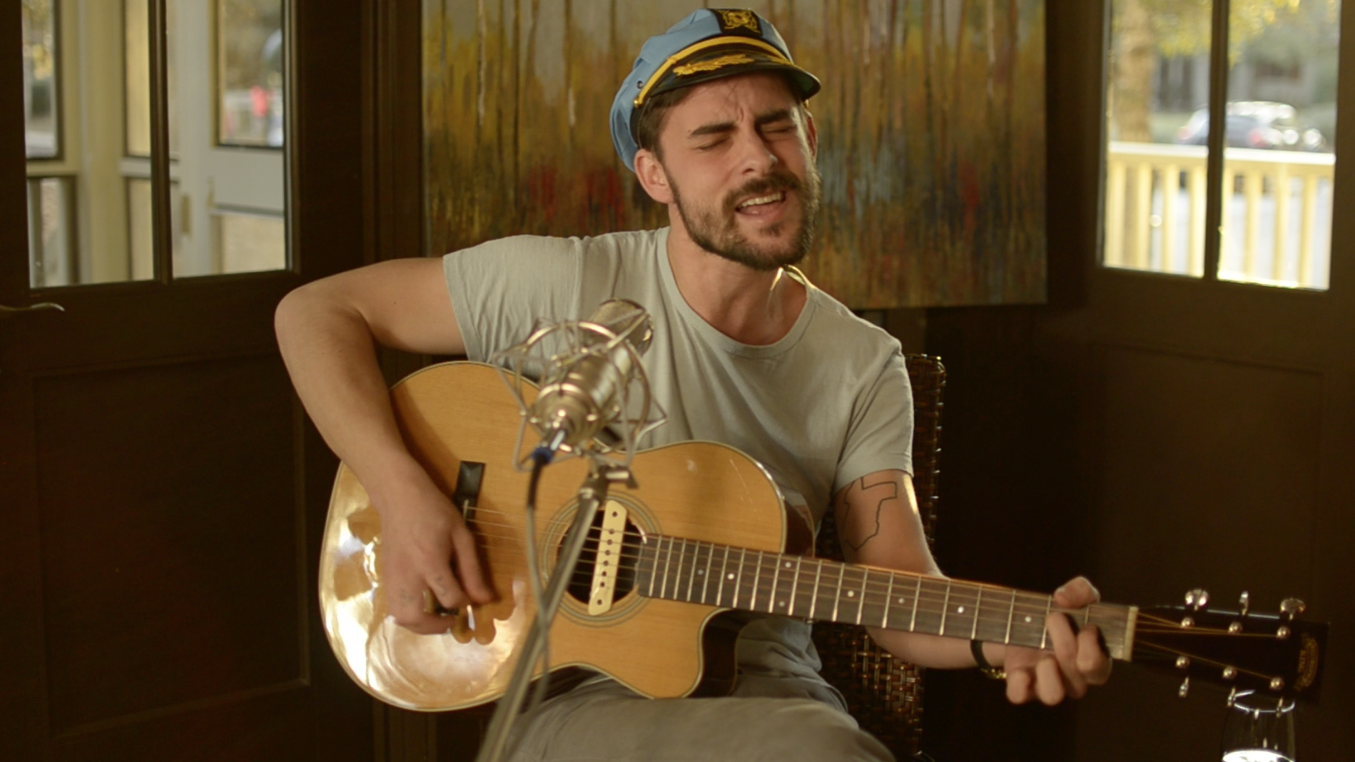 Watch Robert Ellis Perform 'Elephant' Live For Folk Alley NPR