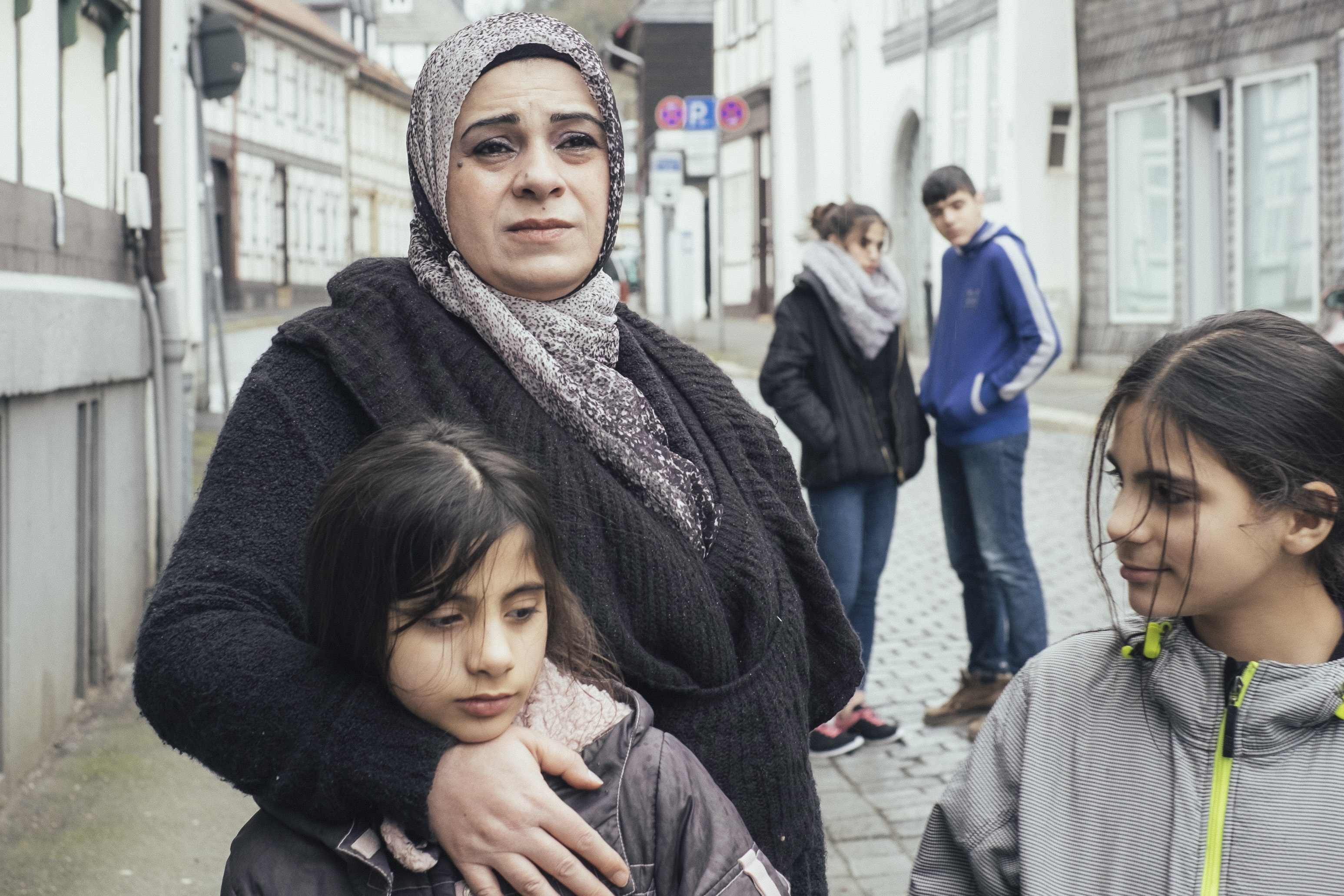 <em>Watani: My Homeland</em> follows Hala Kamil and her family as they move from Aleppo, Syria, to a small German city that welcomes refugees. (Courtesy of Dish Communications)