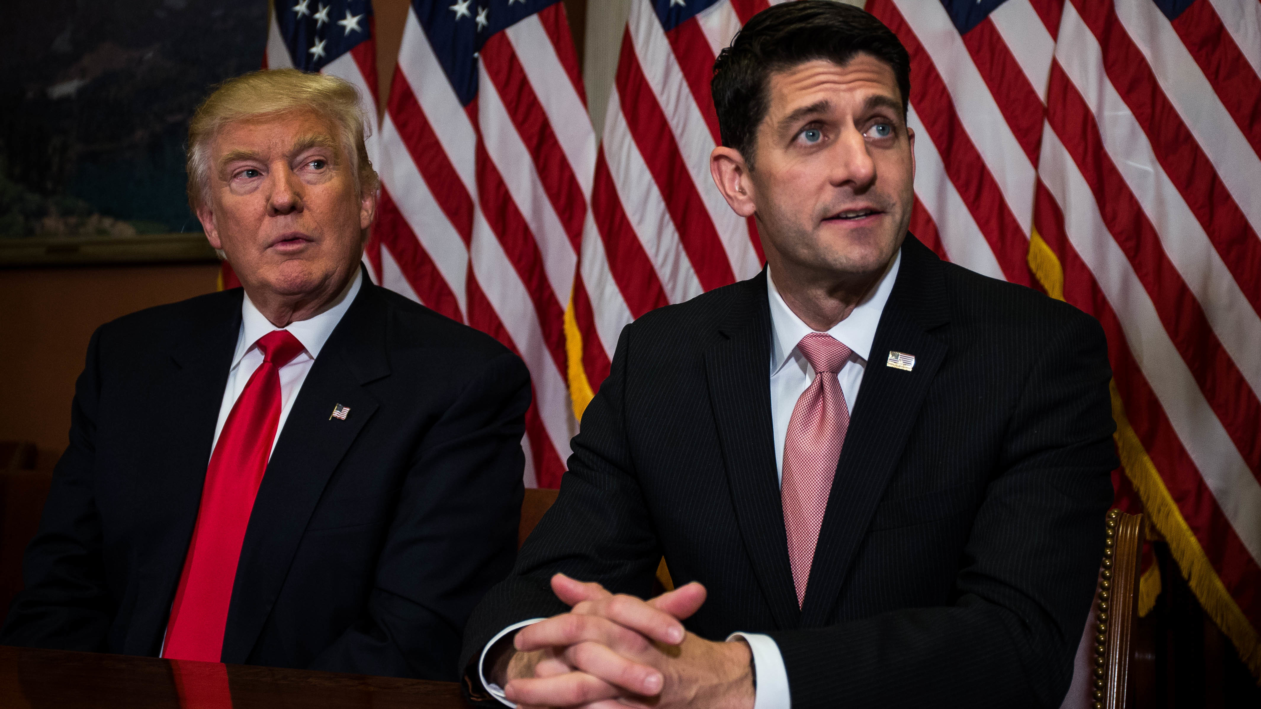 President Trump, during his campaign, and House Speaker Paul Ryan have proposed reducing the number of tax brackets and lowering corporate tax rates. (Getty Images)