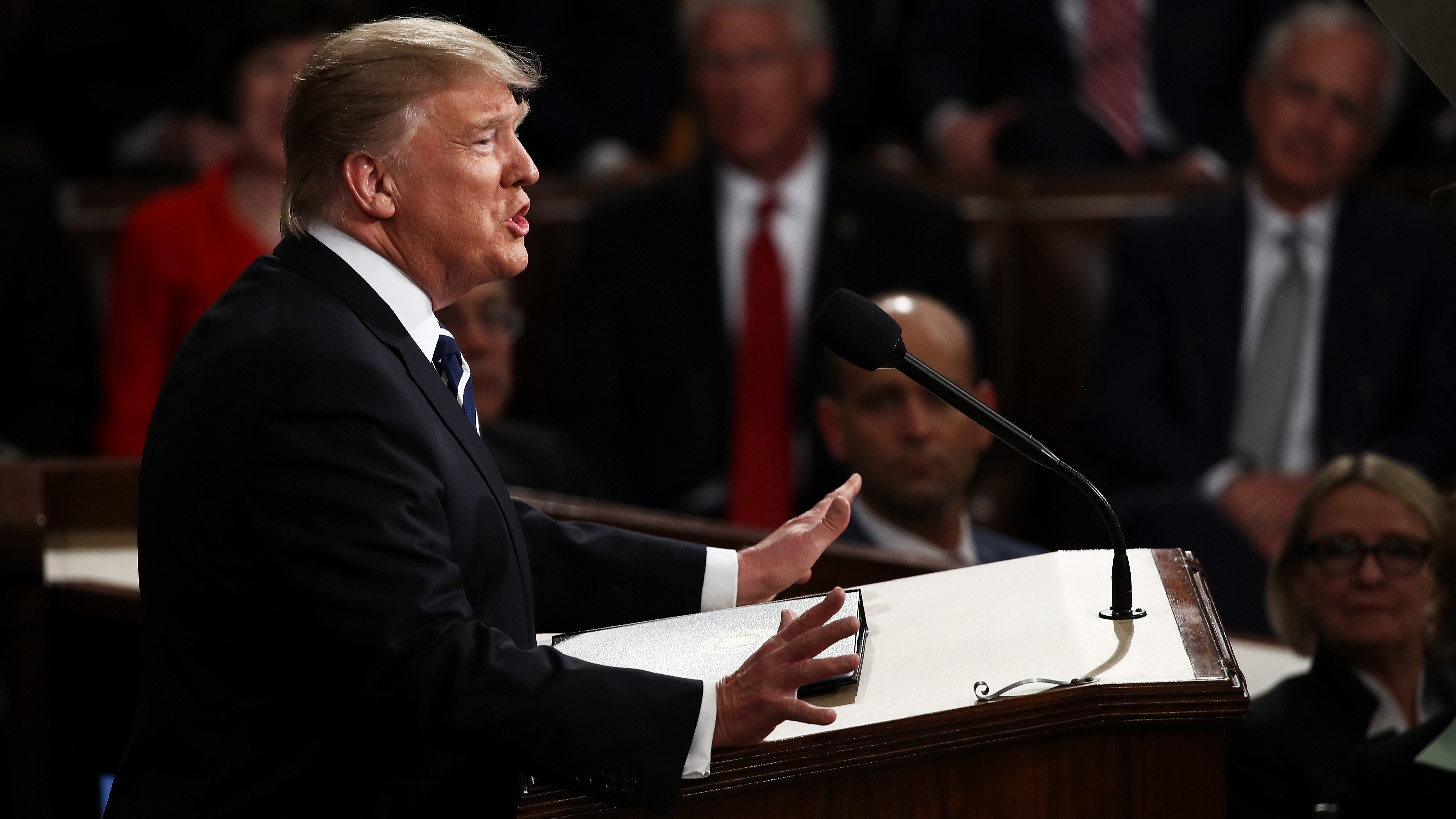 Trump's Address To Joint Session Of Congress, Annotated