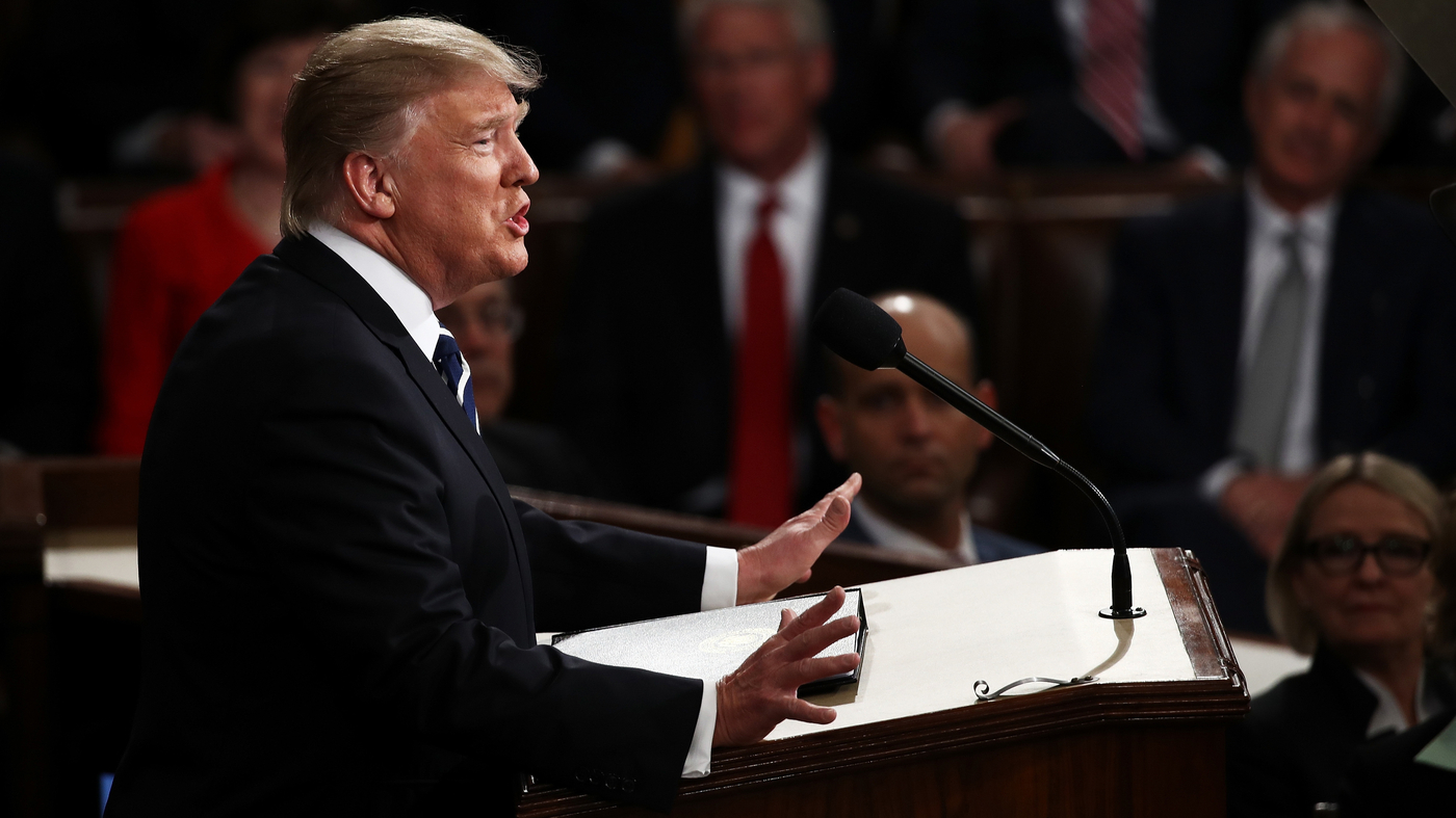 Transcript And Analysis: President Trump's Speech To Congress : NPR