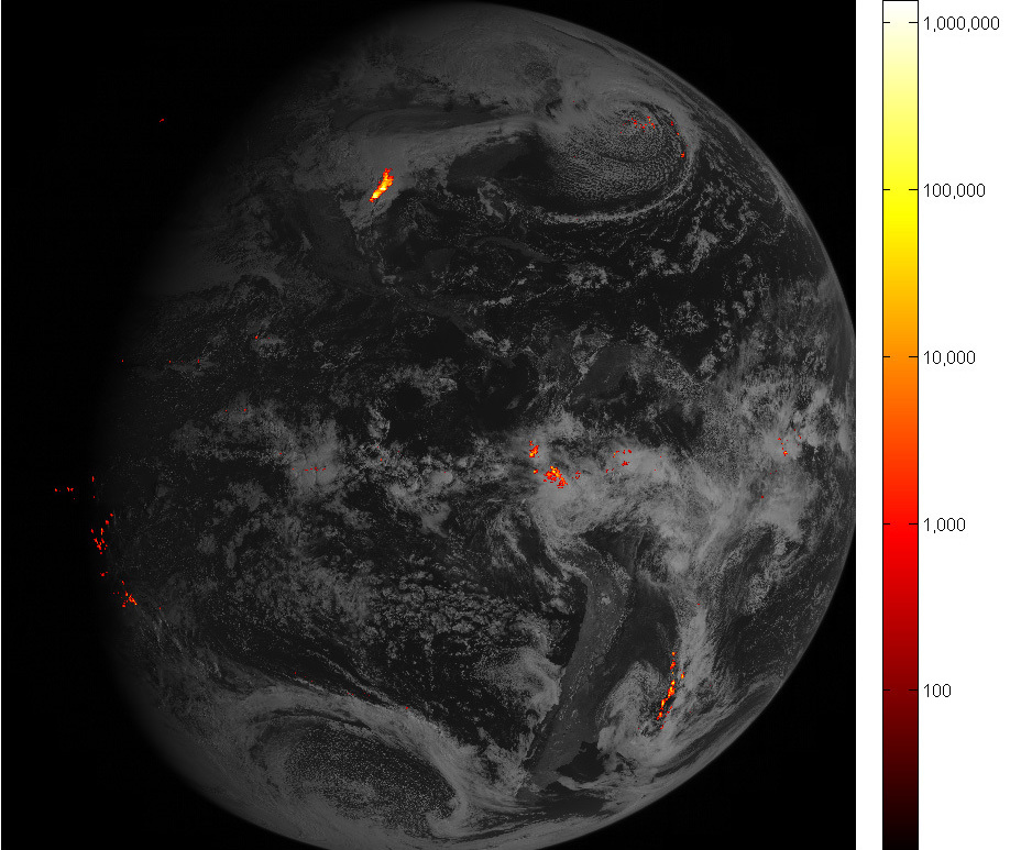 Watch: Tracking lightning strikes, from space