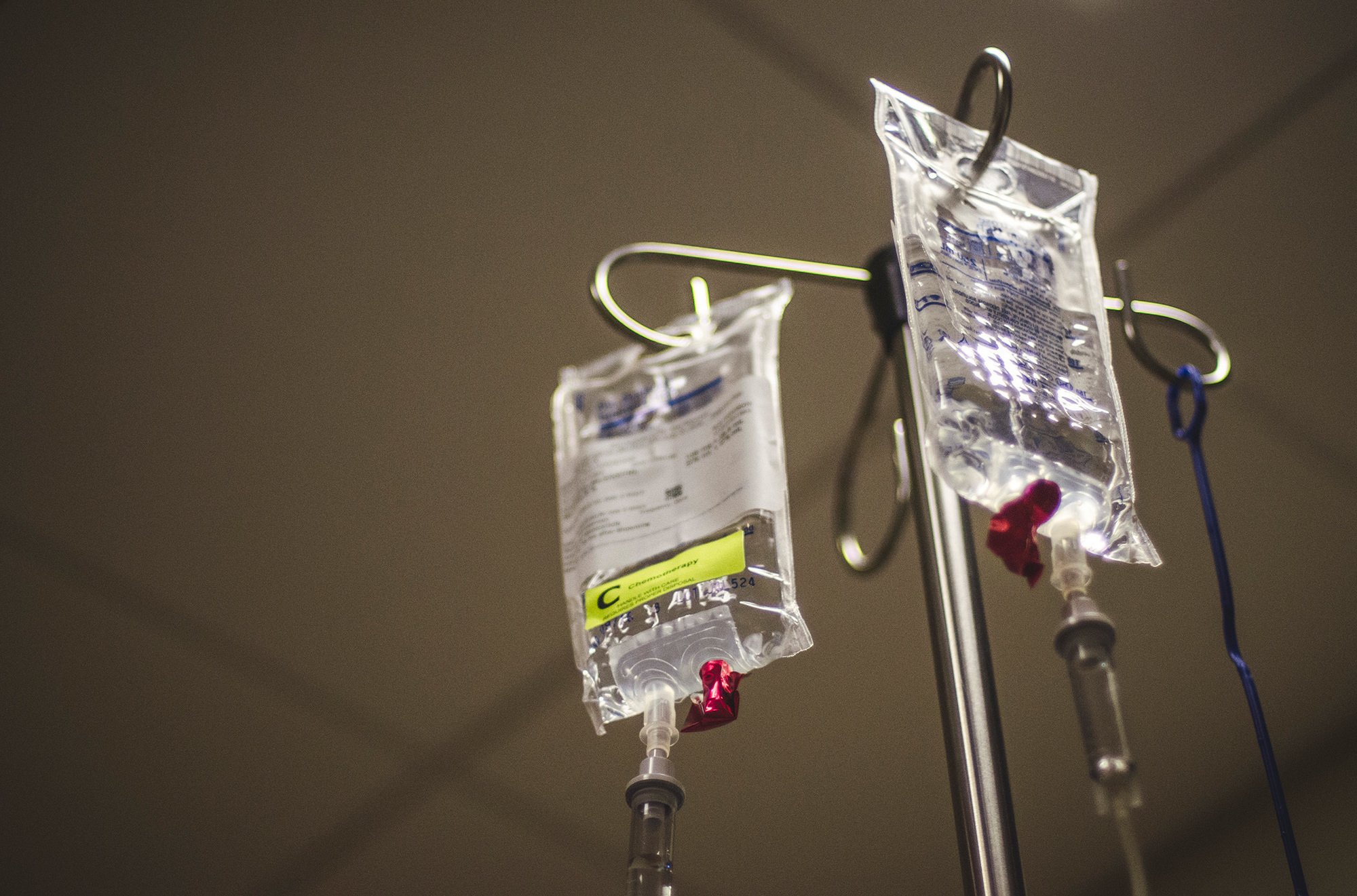 Sometimes fast-acting chemotherapy can help slow an aggressive cancer — and give the slower-acting immunotherapies a chance to work. (UIG via Getty Images)